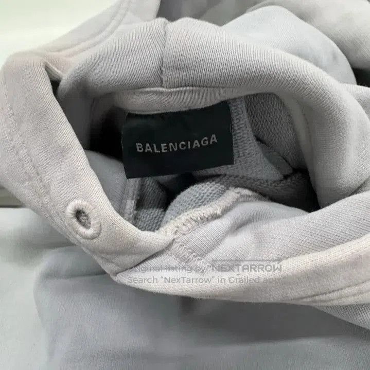 Balenciaga Balenciaga Grey Pullover Hoodie for Unisex. Size US XS / EU 42 / 0 - 1 Thumbnail
