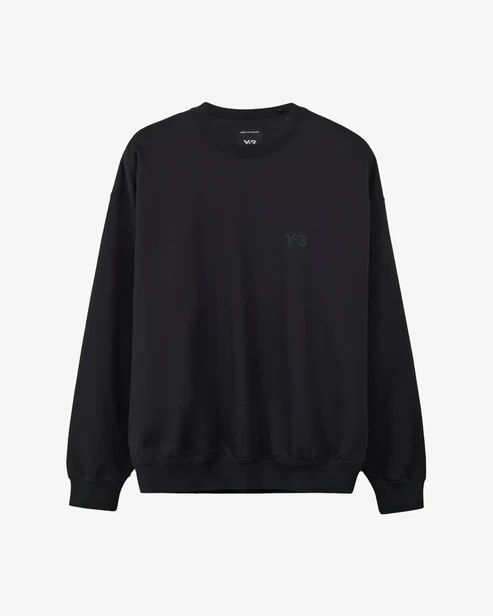Y-3 o1s22i1n0125 Crewneck Sweatshirt in Black Size US XL / EU 56 / 4 - 1 Thumbnail