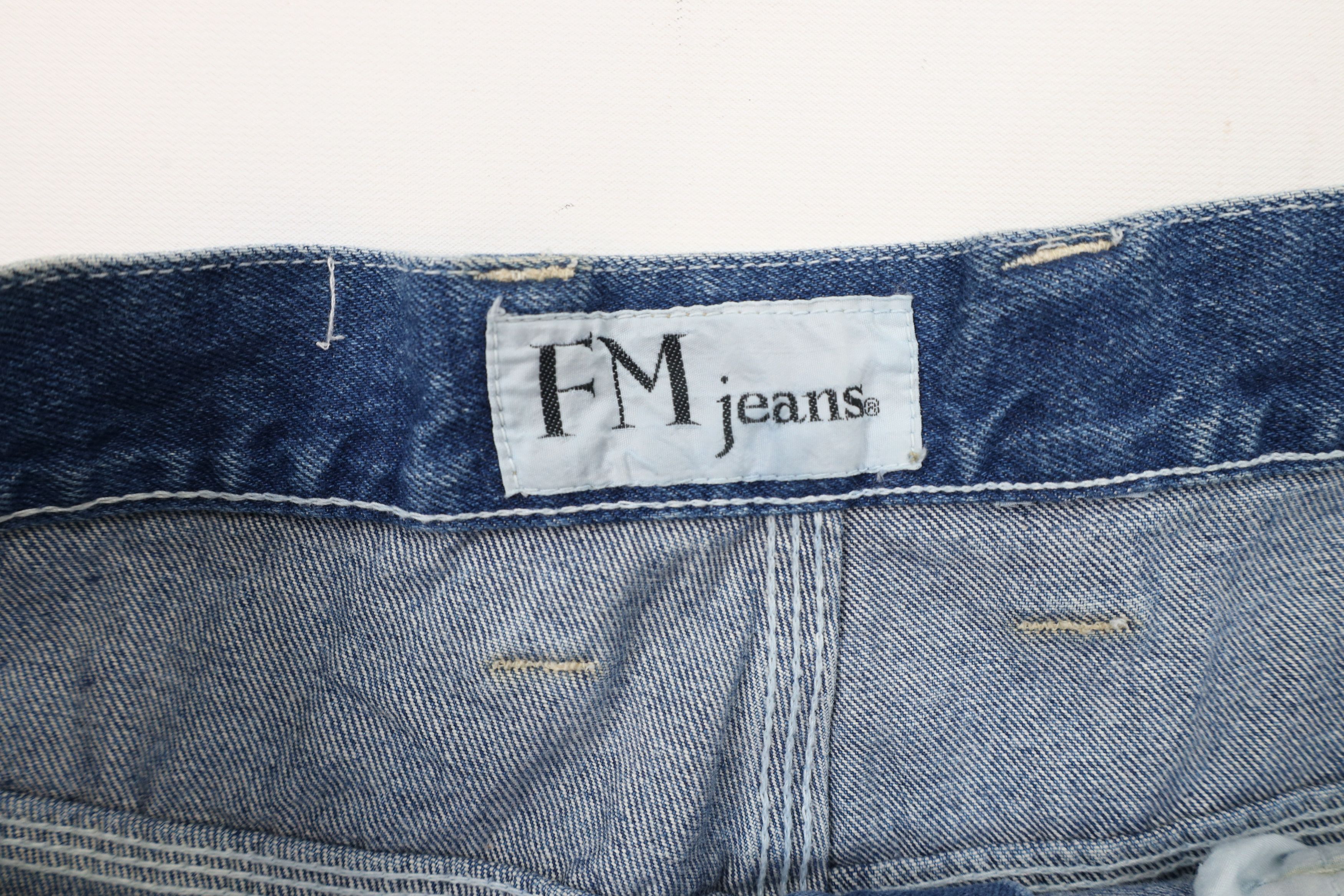 Vintage Deadstock Vintage 90s Streetwear Baggy Dungaree Denim Jeans Size US 34 / EU 50 - 7 Thumbnail