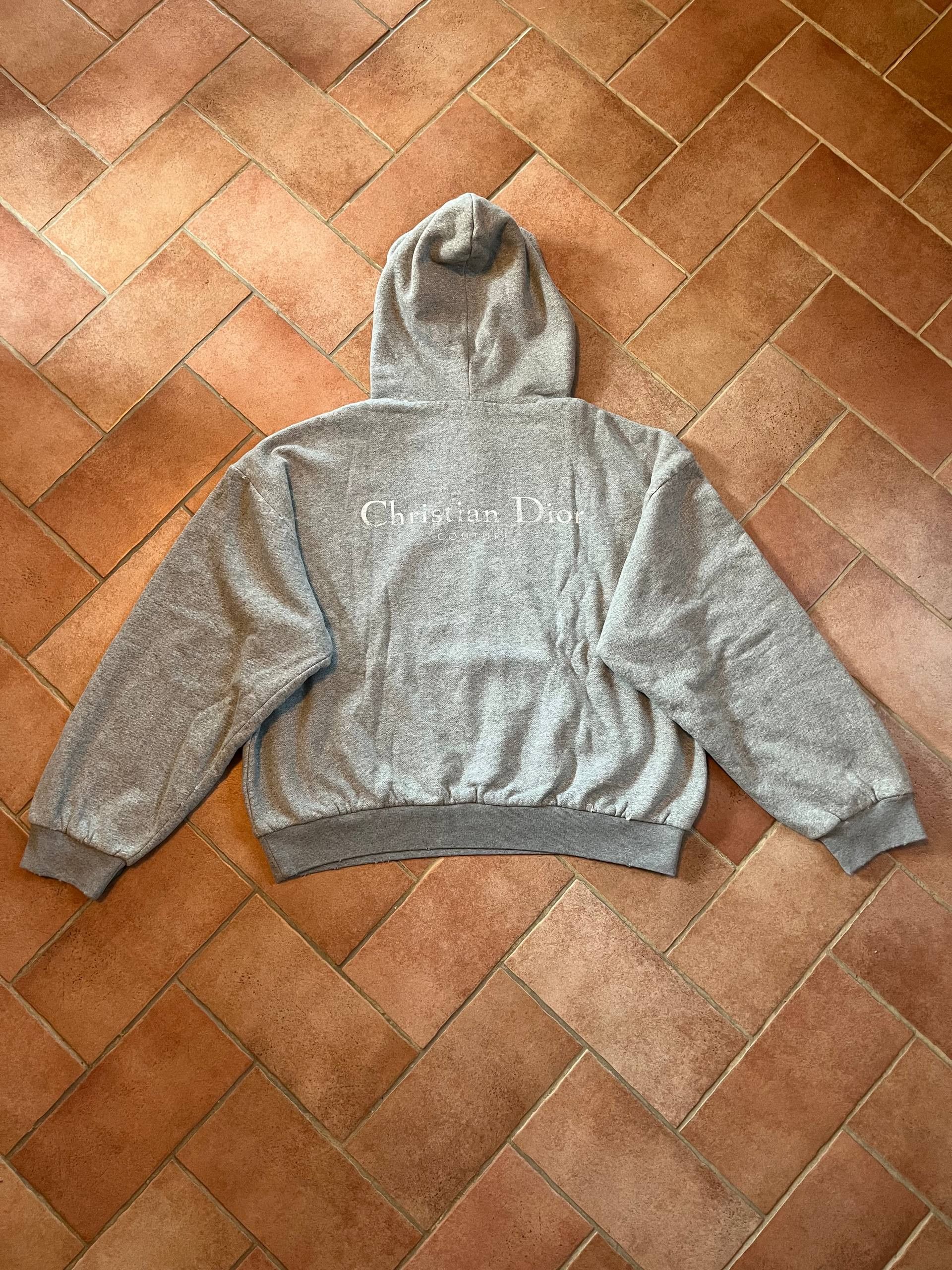 Dior Dior Gray burning flower destruction double-layer hooded Size US L / EU 52-54 / 3 - 2 Thumbnail