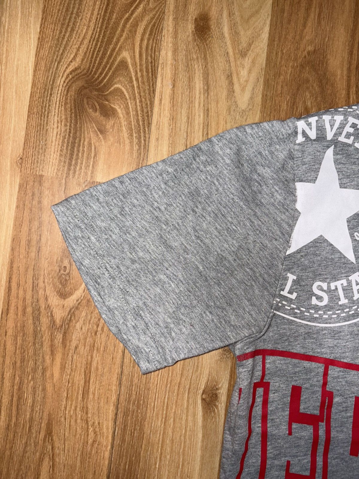Converse Converse All Star Multi Logo Graphic Tee Heather Grey Size US XXS / EU 40 - 4 Thumbnail