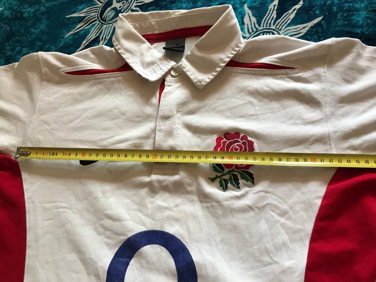 Nike Vintage 90s Nike Rugby Jersey Y2K England Long Sleeve Size US M / EU 48-50 / 2 - 4 Thumbnail