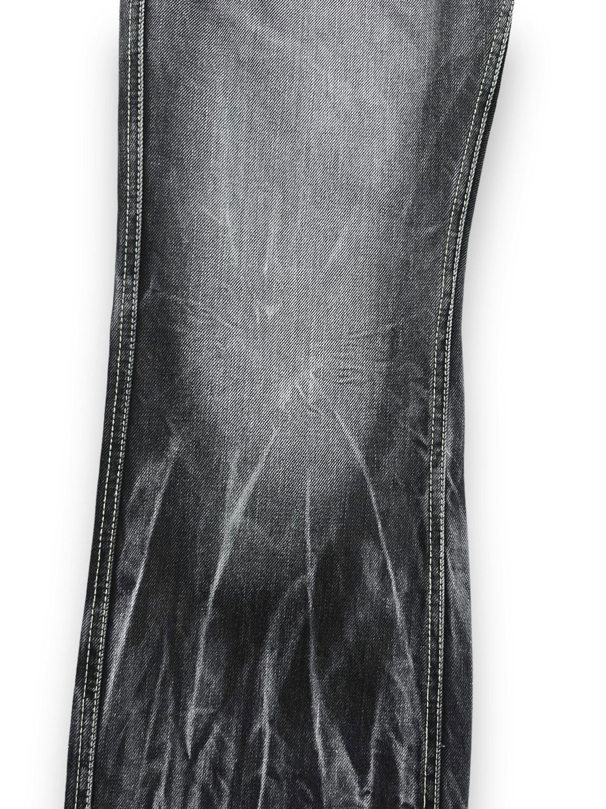 🔥💥SEMANTIC DESIGN BLOW💥 Whiskers Retro Punk FLARE Denim💥