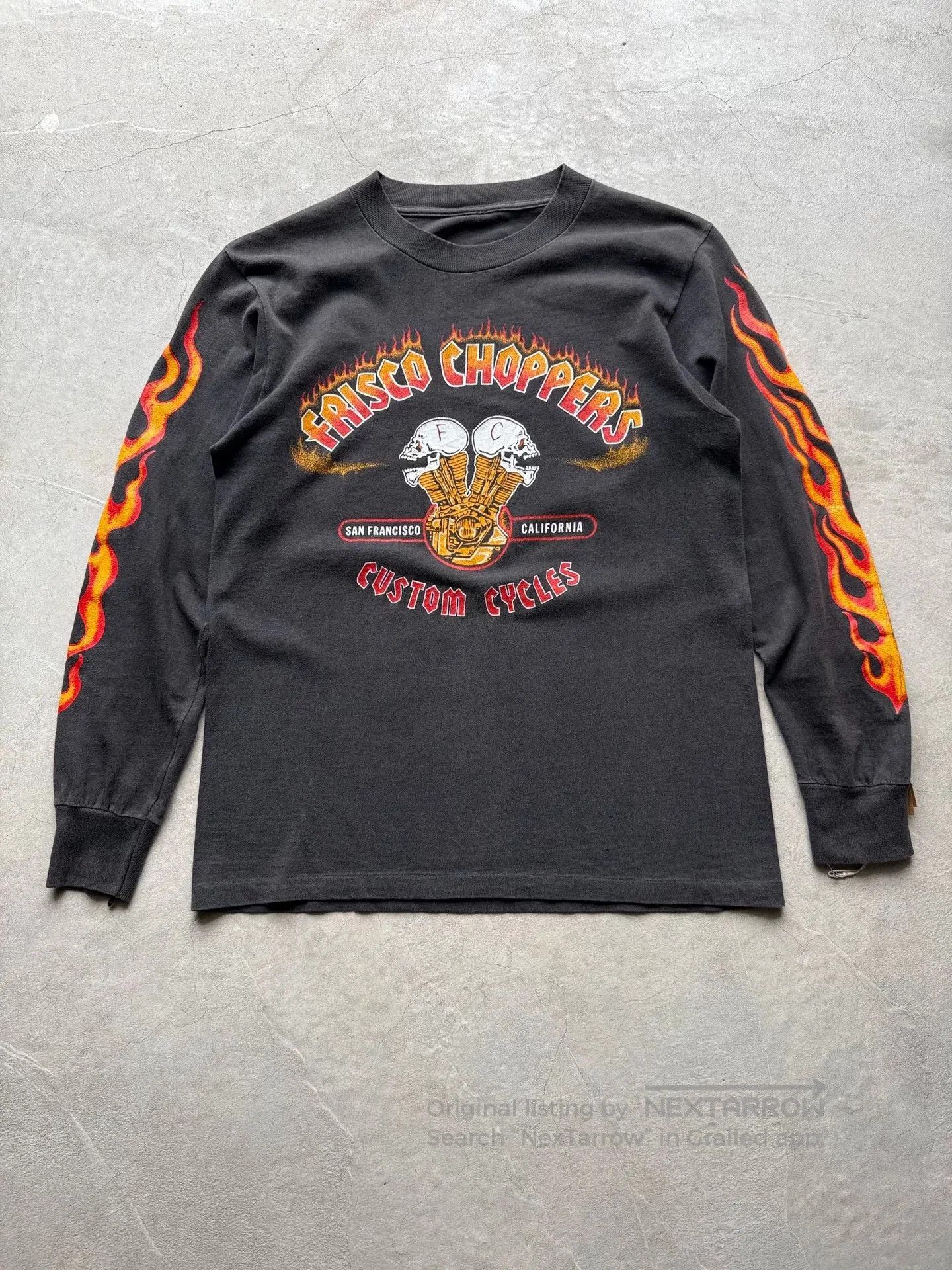 Vintage Vintage 80s Frisco Choppers Long Sleeve Tee. Size US M / EU 48-50 / 2 - 1 Thumbnail