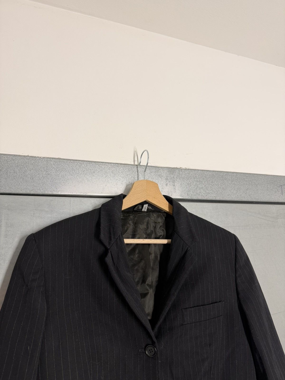 Helmut Lang Vintage 80s Helmut Lang Vienna Wien Rare Blazer Size 42L - 5 Thumbnail