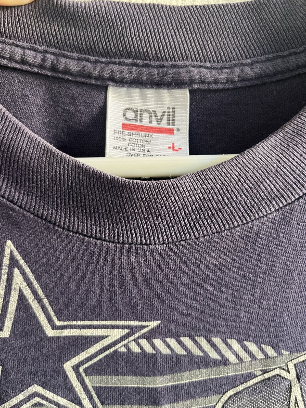 Anvil Vintage 90s Dallas Cowboys Back To Back Superbowl Size US L / EU 52-54 / 3 - 2 Thumbnail