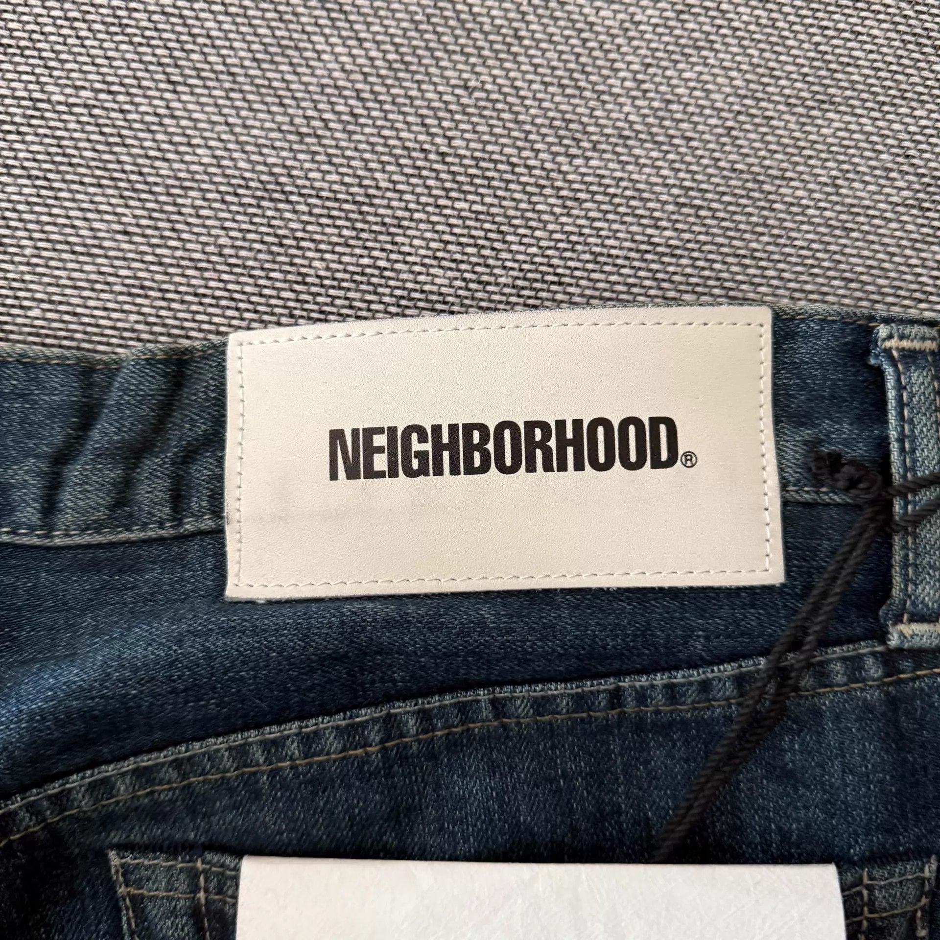 Neighborhood Neighborhood 25ss Dp-Wide Washed Distressed Jeans Size L Size US 34 / EU 50 - 4 Thumbnail