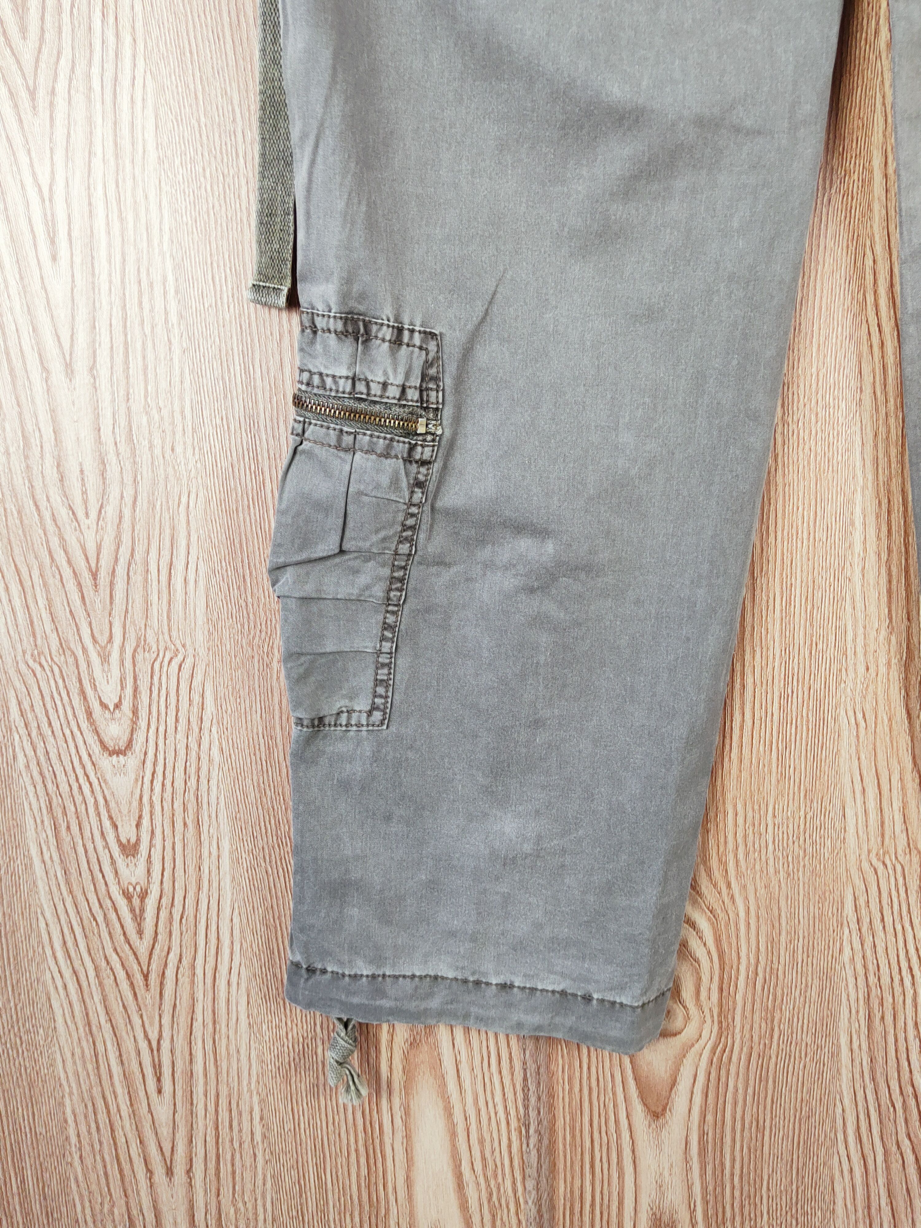 Japanese Brand Grosso Gray Multipocket Tactical Cargo Pants #W927 Size US 31 - 9 Thumbnail