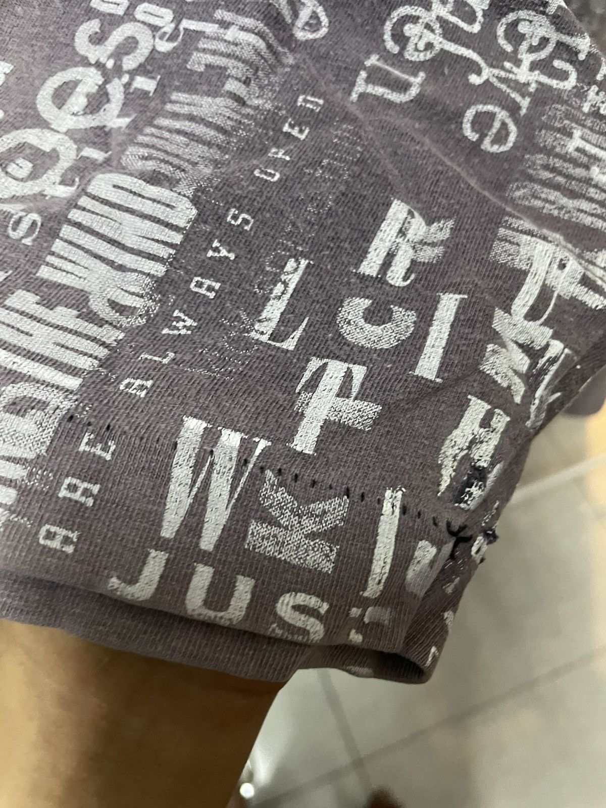 Nike Vintage 90s Nike Gray Tags Just Do It T-Shirt Size US M / EU 48-50 / 2 - 4 Thumbnail