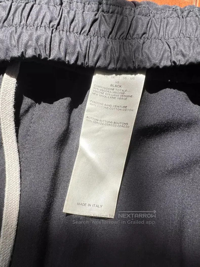 Rick Owens Rick Owens main line 7/8 length casual pants. Size US 26 / EU 42 - 3 Thumbnail