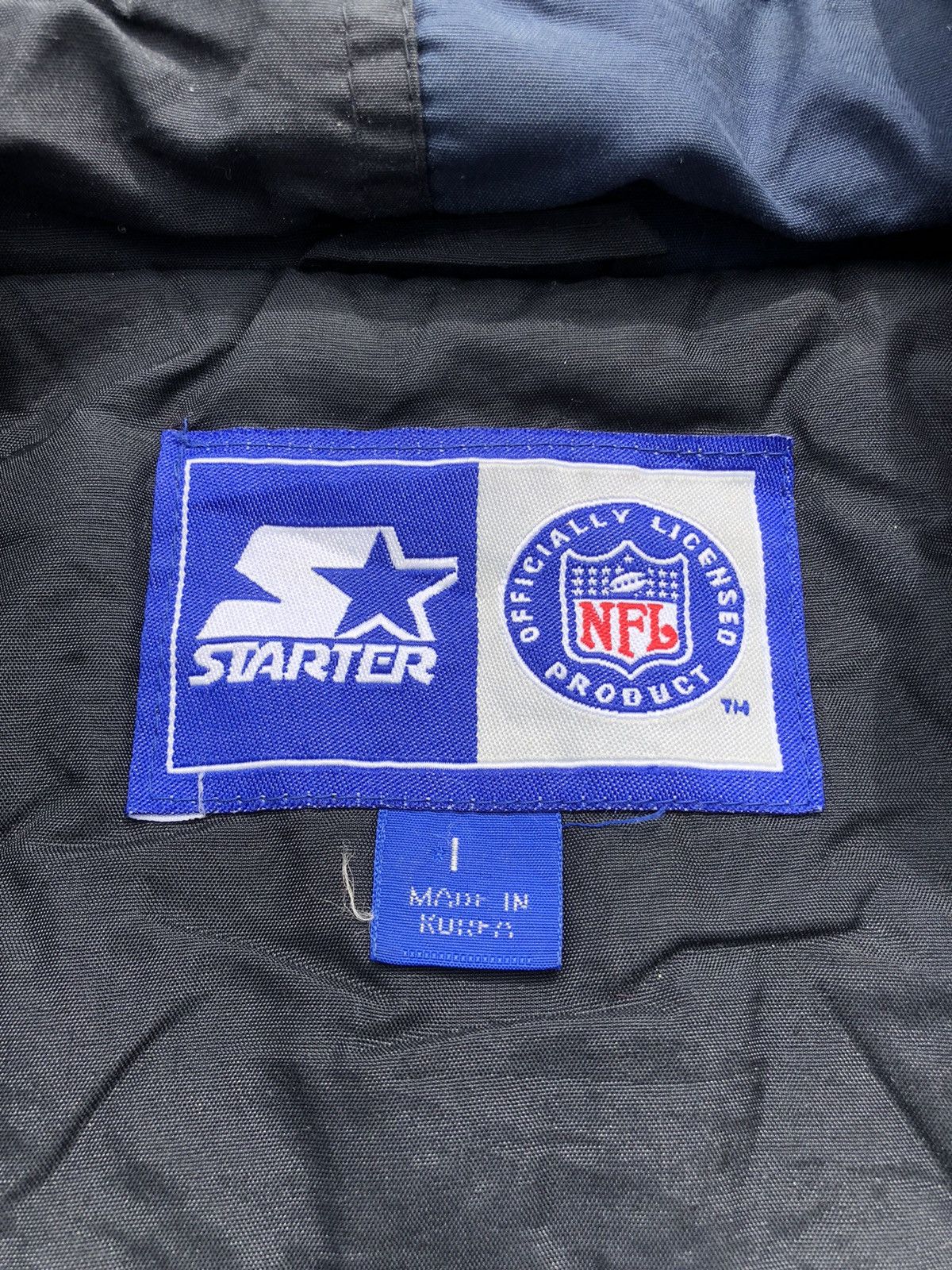 Vintage Vintage 90s Starter NFL Denver Broncos Hooded Jacket Size US XXL / EU 58 / 5 - 23 Thumbnail
