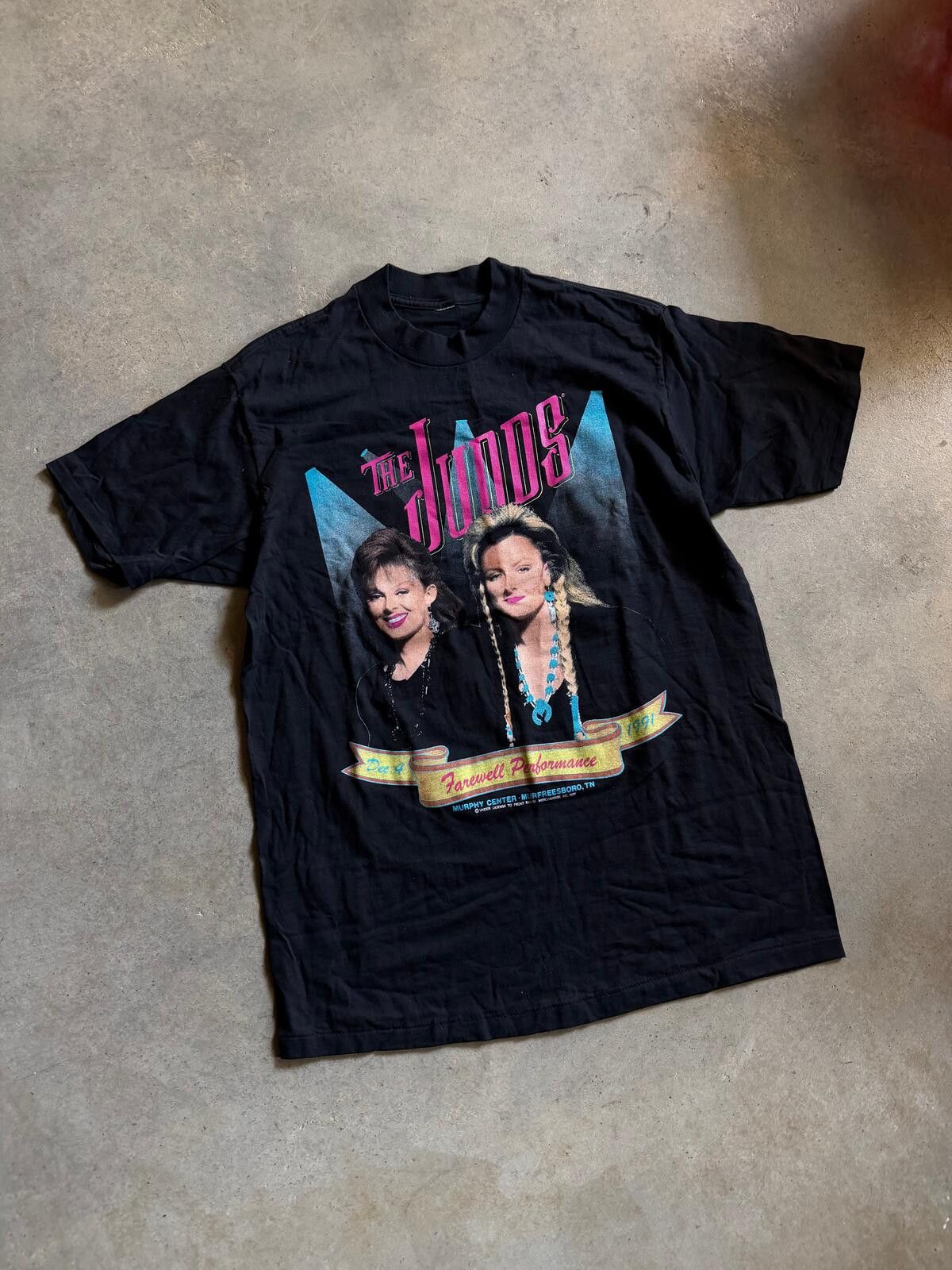 Vintage VTG The Judds Farewell Show Tee Sz L Size US L / EU 52-54 / 3 - 2 Thumbnail