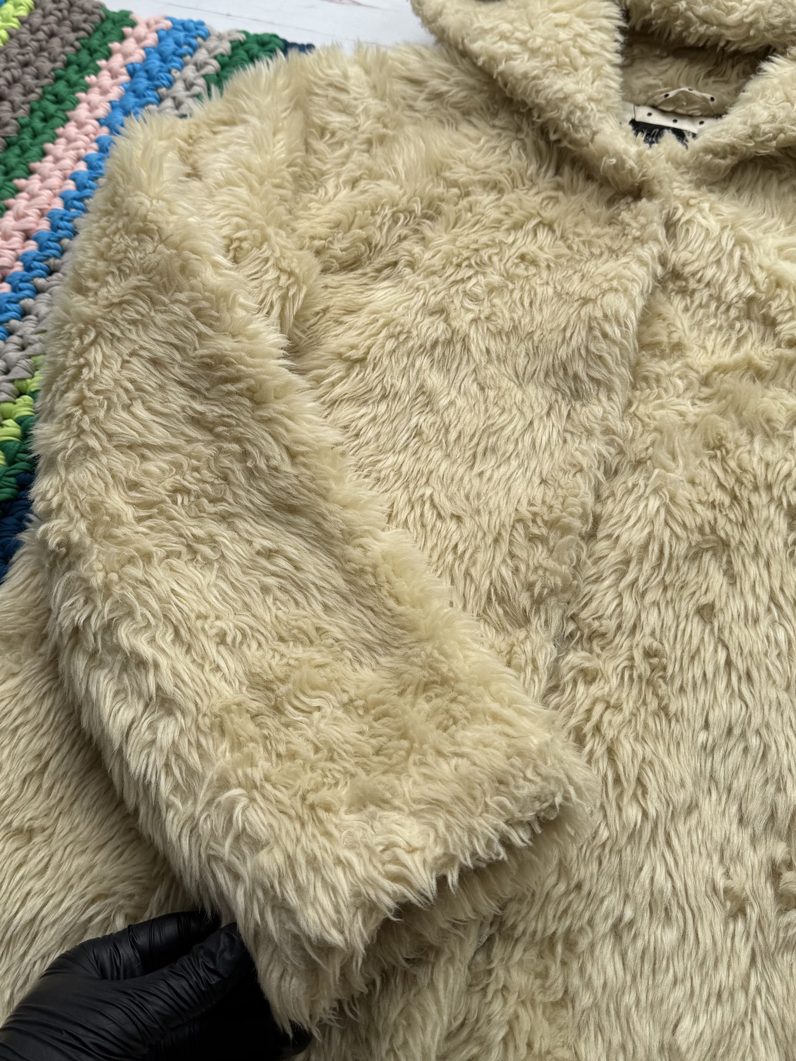 Vintage Vintage Faux Fur Coat (ET1) Size L / US 10 / IT 46 - 4 Thumbnail