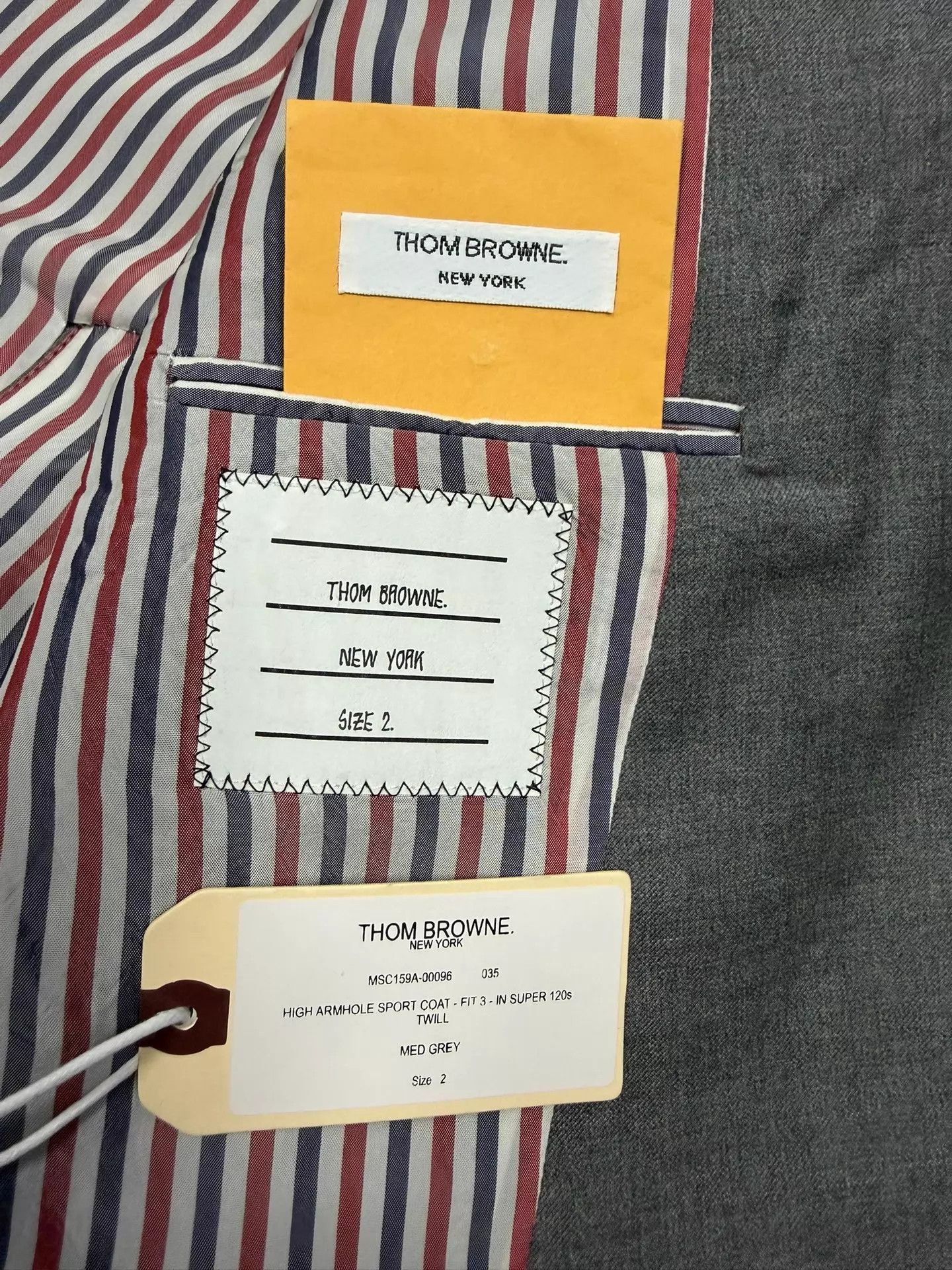 Thom Browne Thom Browne Classic Mid Gray Slim Fit Suit Size US M / EU 48-50 / 2 - 4 Thumbnail