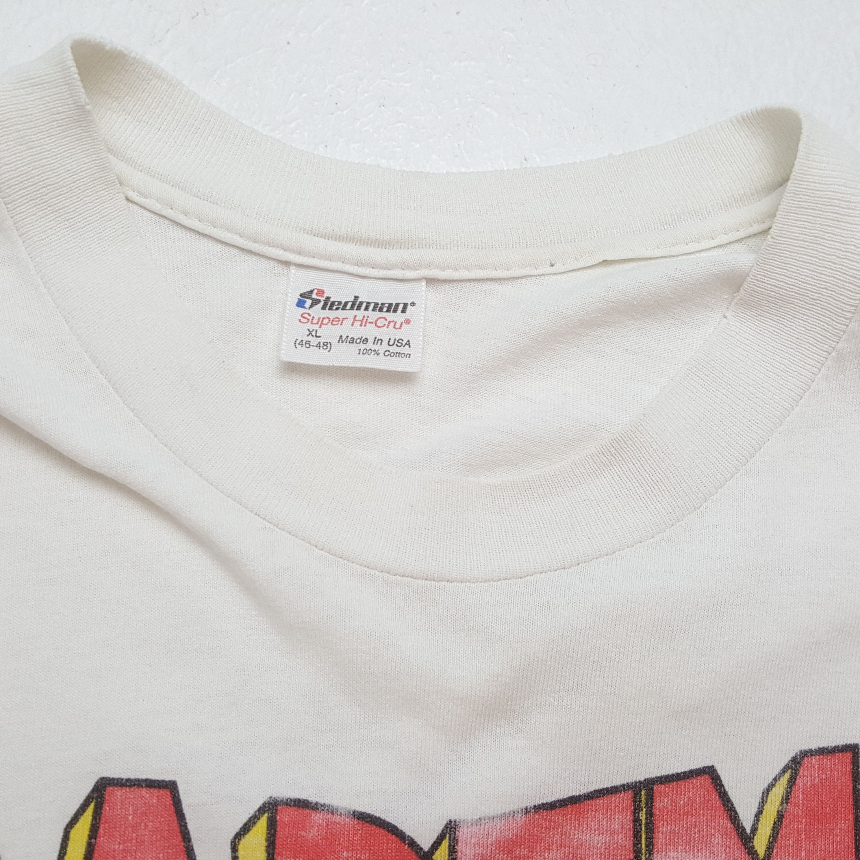 Cartoon Network × DC Comics × Vintage Vintage 90's BARTMAN American Cartoon Parody Stedman T-Shirt Size US XL / EU 56 / 4 - 9 Thumbnail