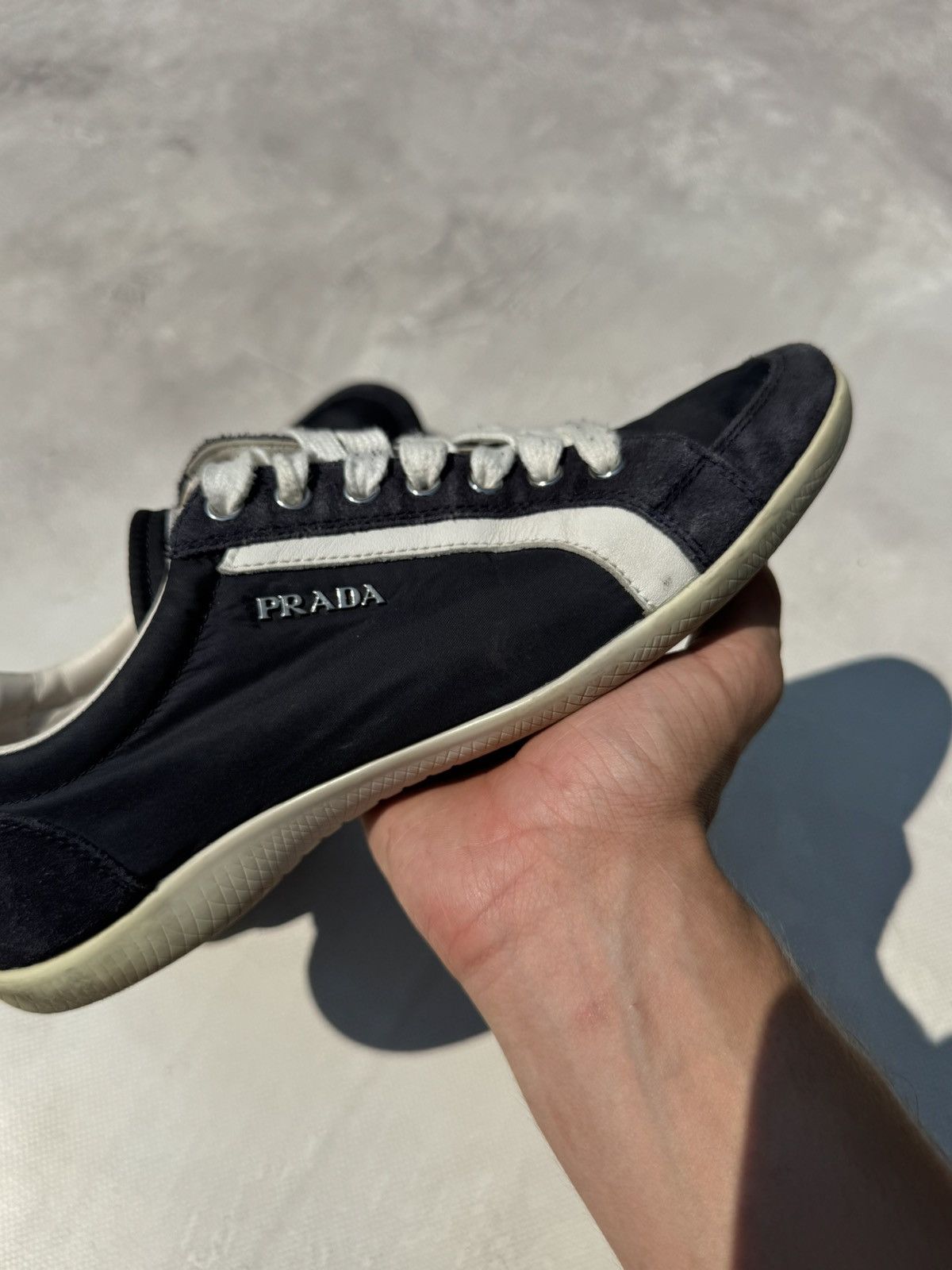 Prada Prada Nylon&Suede Sneakers Size US 9 / IT 39 - 10 Thumbnail