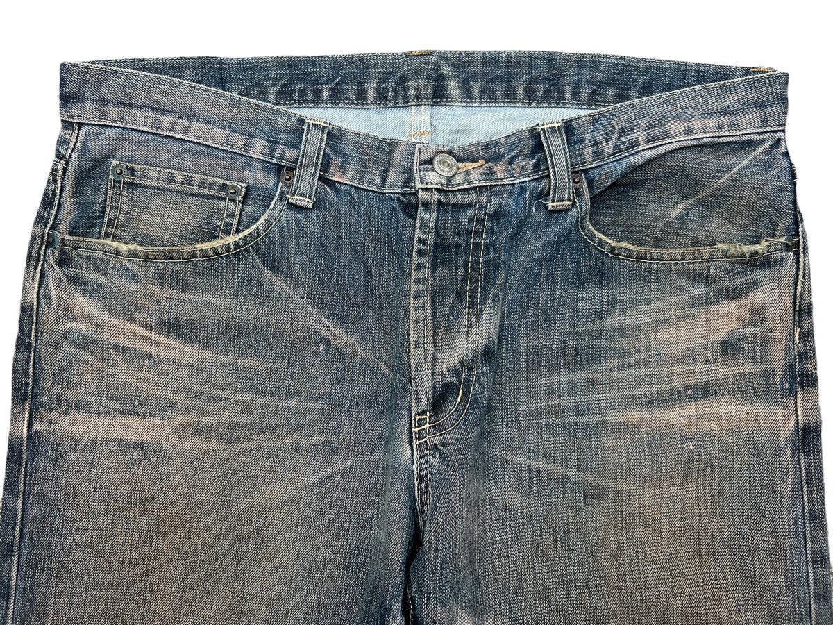 Takeo Kikuchi Takeo Kikuchi Japan Mudwash Straight Cut Denim Jeans 36x32 Size US 36 / EU 52 - 6 Thumbnail