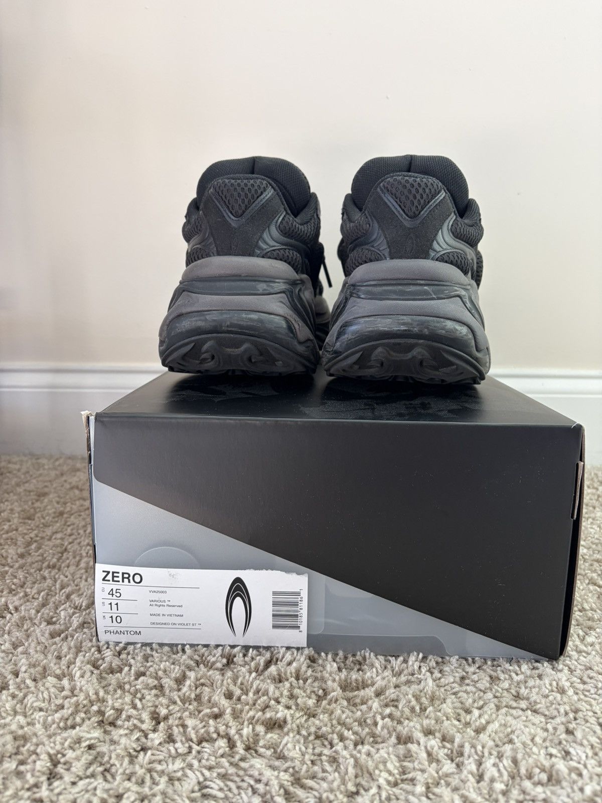 Other Zero Phantom” Sneakers – US Size 11 – Black Size US 11 / EU 44 - 5 Thumbnail