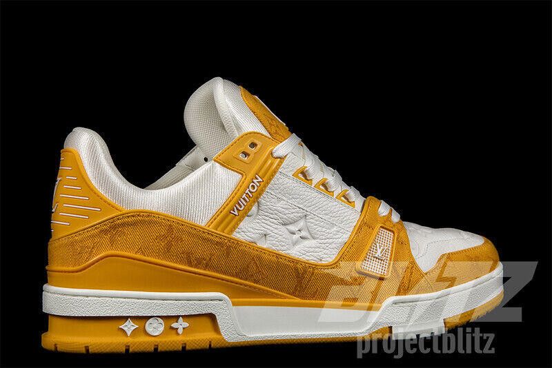 Louis Vuitton LOUIS VUITTON LV TRAINER SNEAKER MONOGRAM VIRGIL ABLOH Size US 12 / EU 45 - 9 Thumbnail