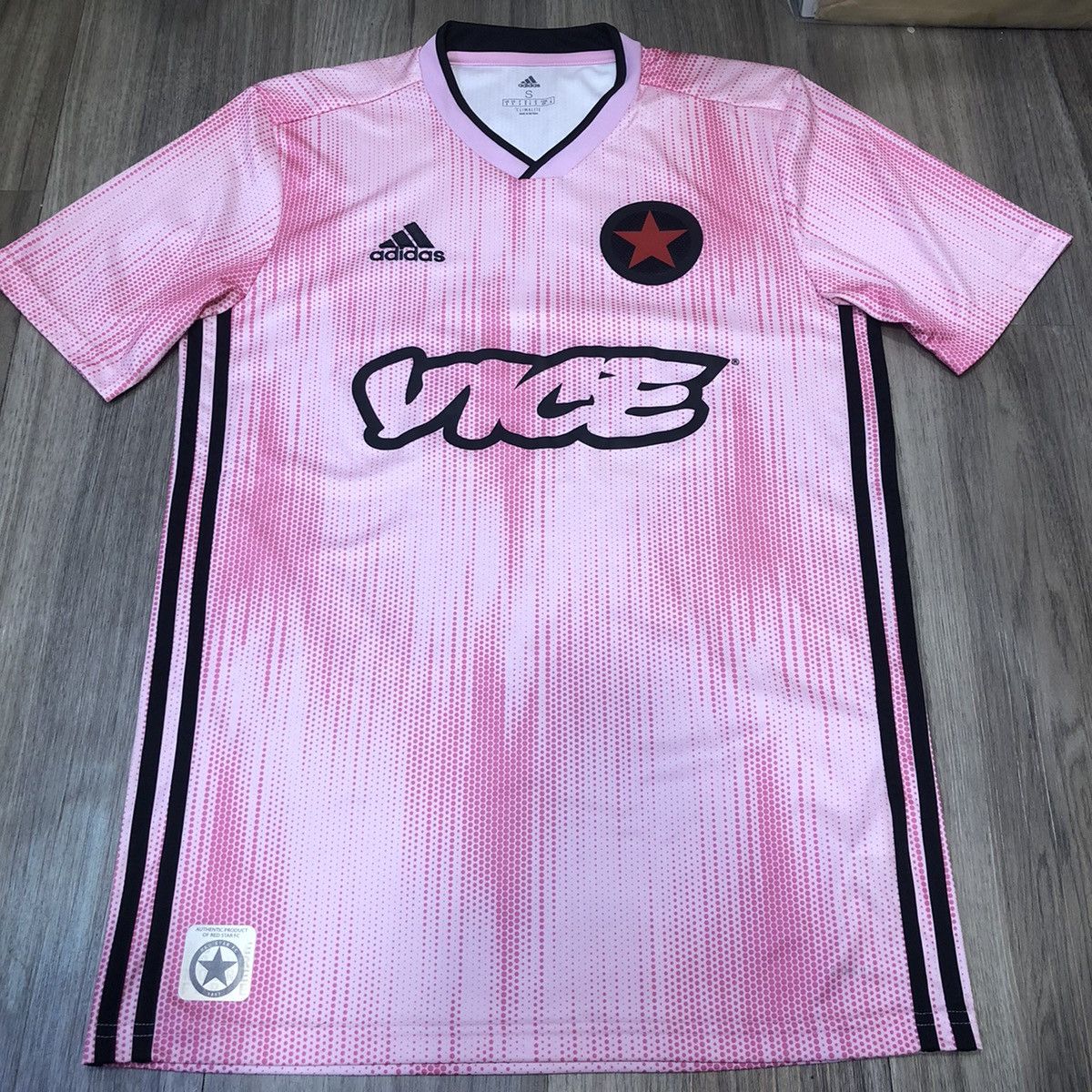 Adidas Red star F.C 19/20 away shirt Size US S / EU 44-46 / 1 - 2 Thumbnail