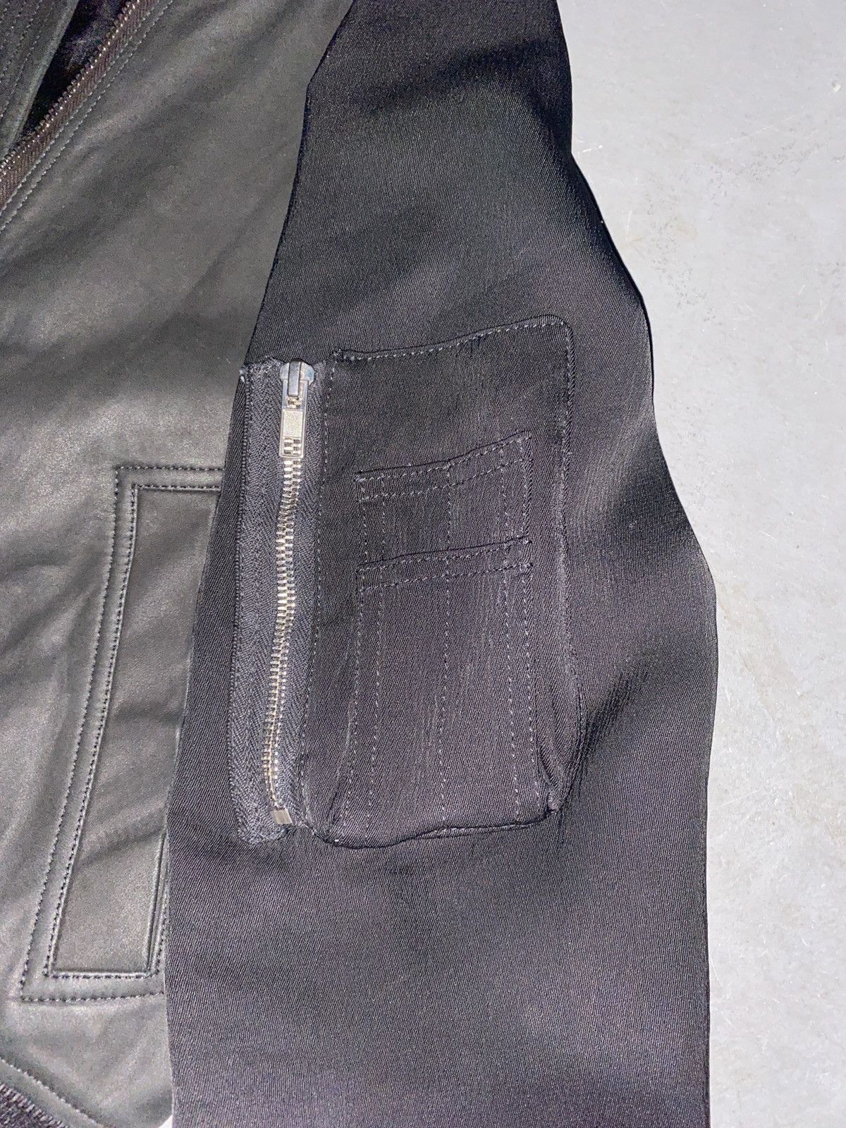 Rick Owens Rick Owens SS16 Cyclops Cropped Geometric Bomber Size US XS / EU 42 / 0 - 2 Thumbnail