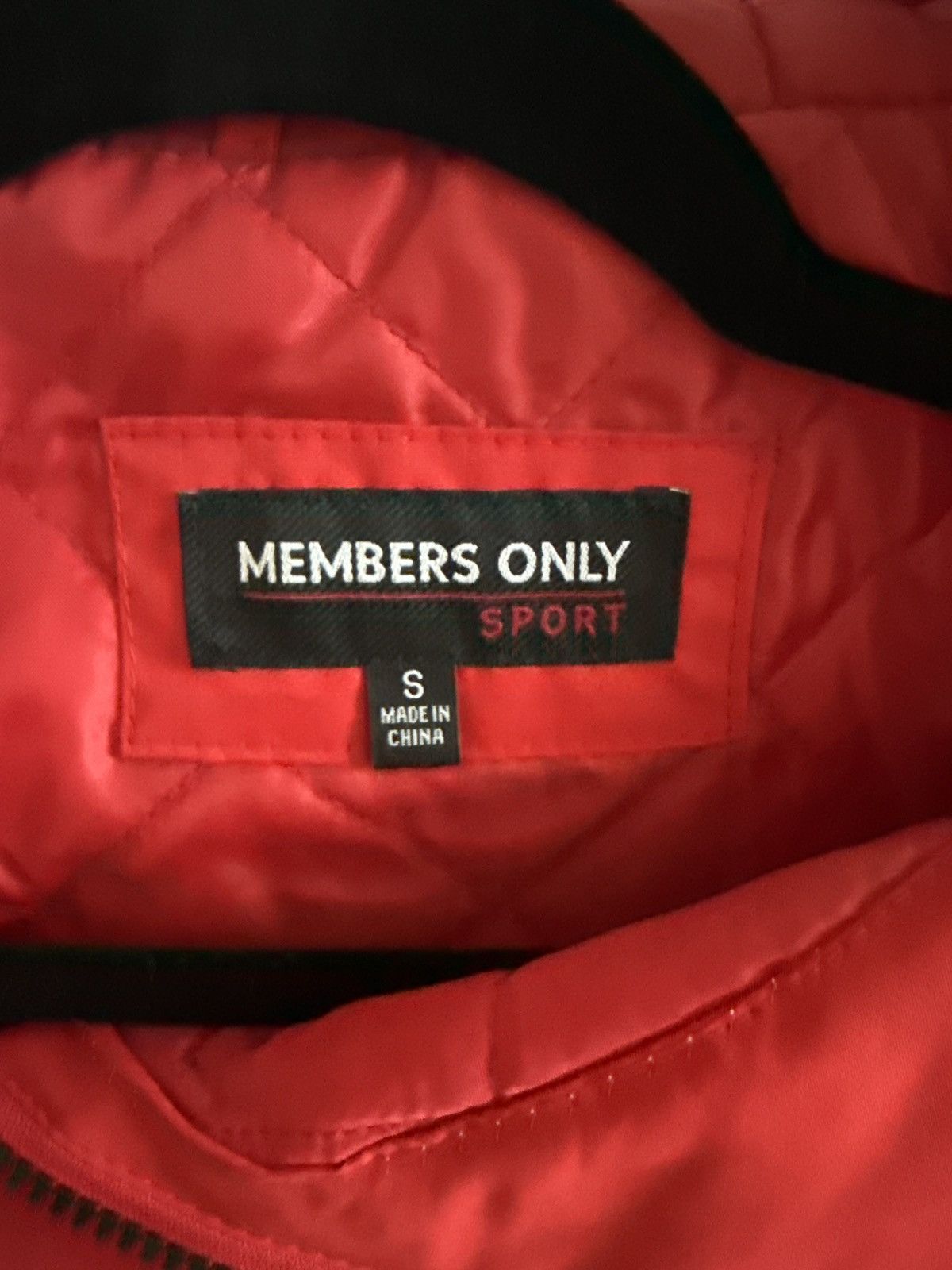 Members Only Members Only Red Space Jacket Size US S / EU 44-46 / 1 - 3 Thumbnail