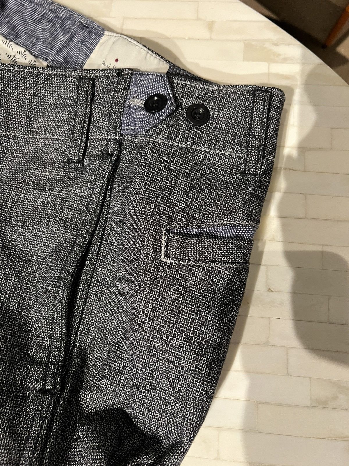 Paul Smith Paul Smith Red Ear Union Made woven fabric size 34 Size US 34 / EU 50 - 6 Thumbnail