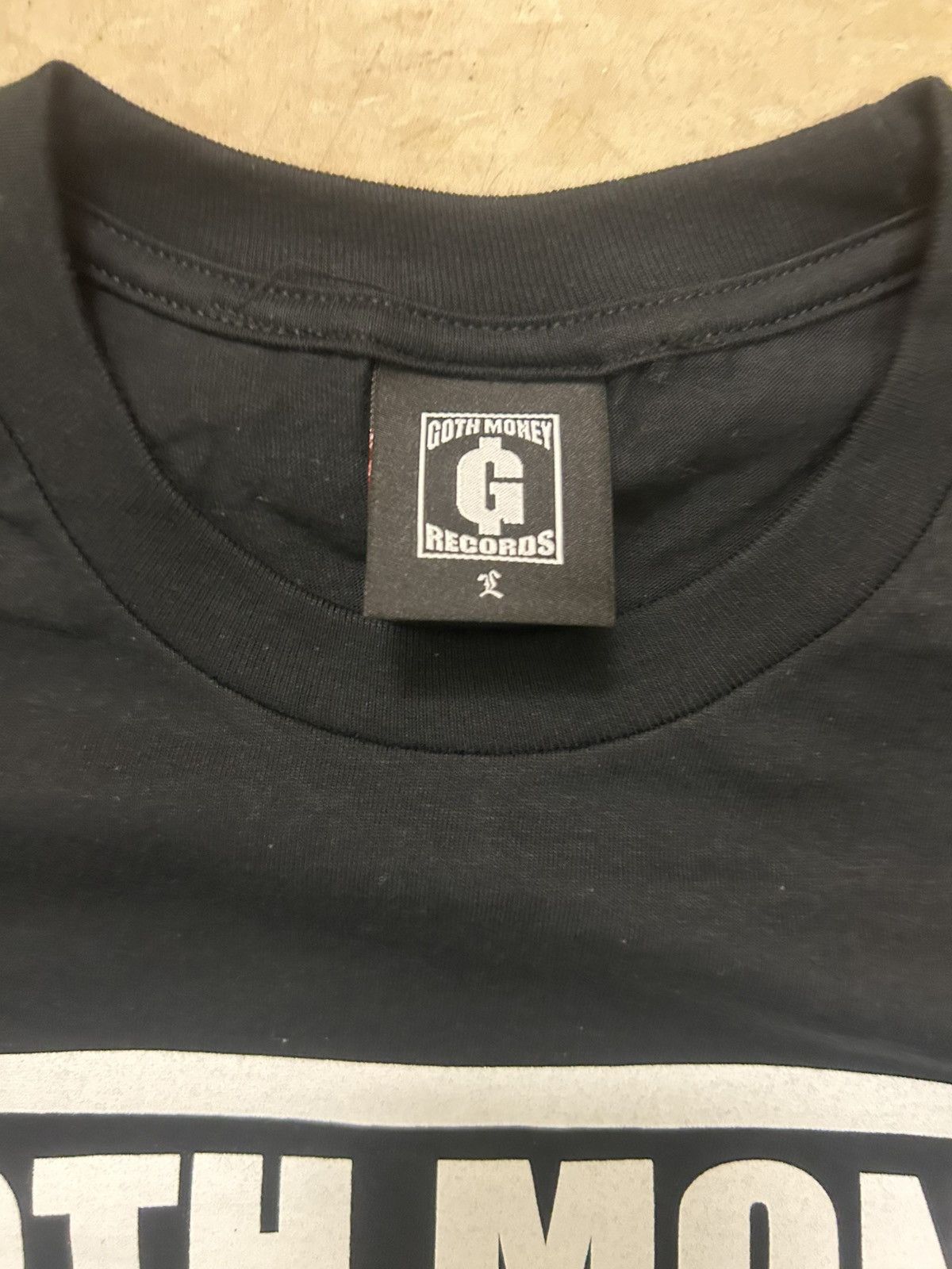 Goth Money Goth money records logo shirt Size US L / EU 52-54 / 3 - 2 Thumbnail