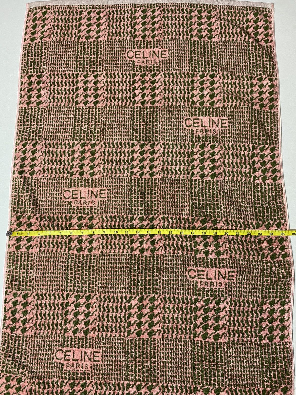 Celine Celine Monogram All Over Printed Towel Body Size ONE SIZE - 7 Thumbnail