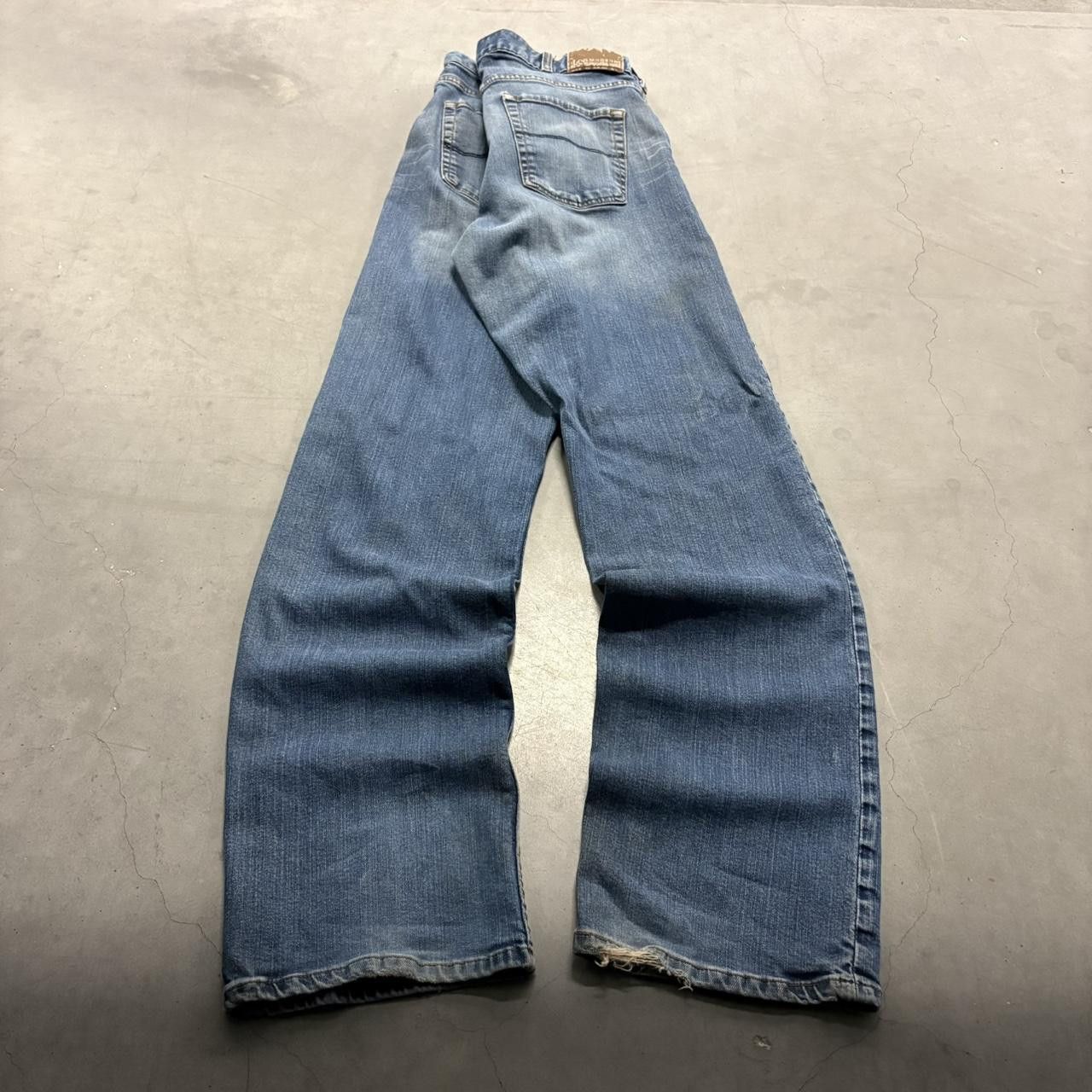 Vintage Crazy Vintage Y2K/2000s Tall Grunge Medium Blue Wash Streetwear Denim Jeans! Size US 34 / EU 50 - 4 Thumbnail