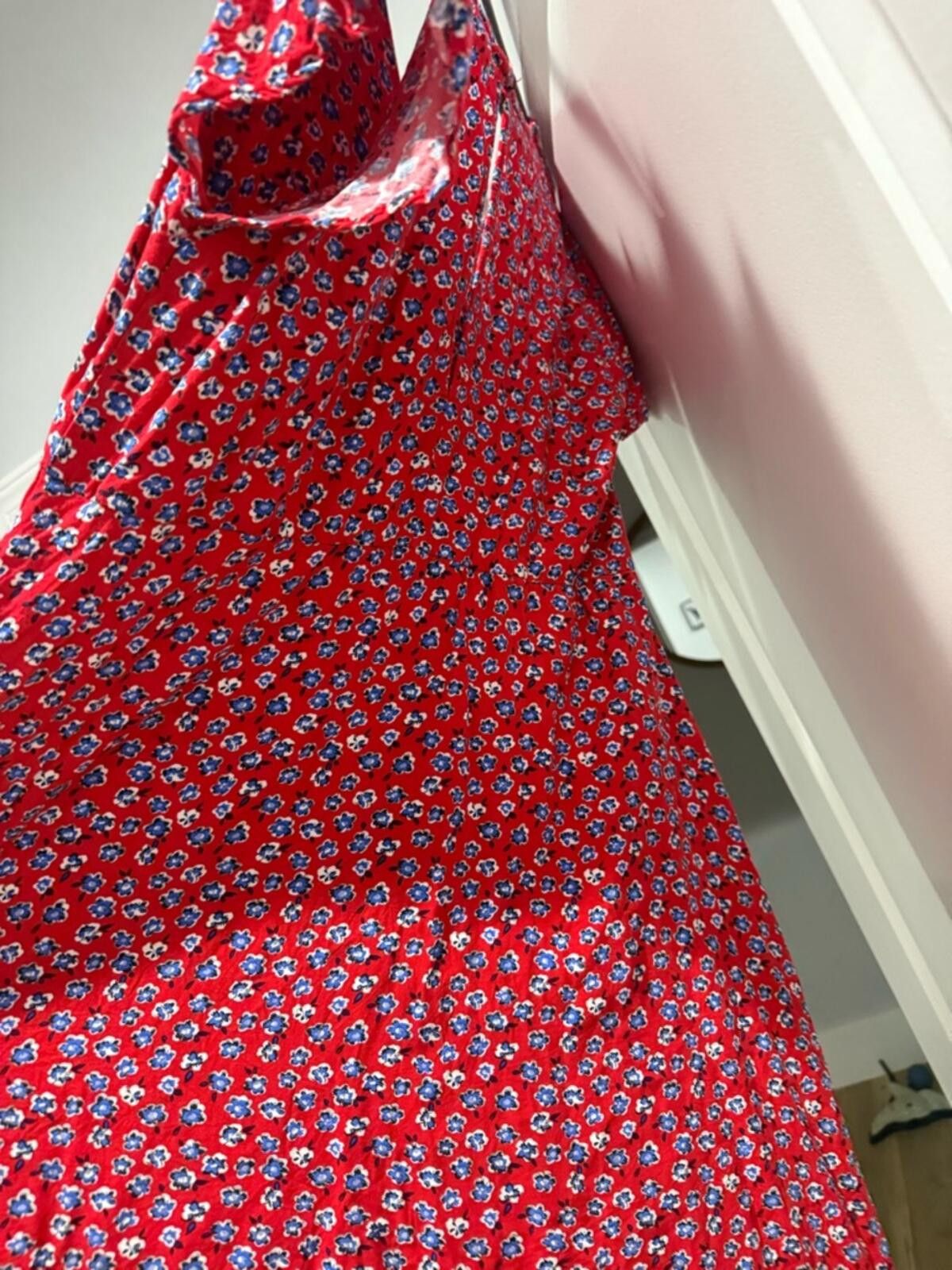 Other mason & belle Floral Button-Front Mini Dress Size L / US 10 / IT 46 - 4 Thumbnail