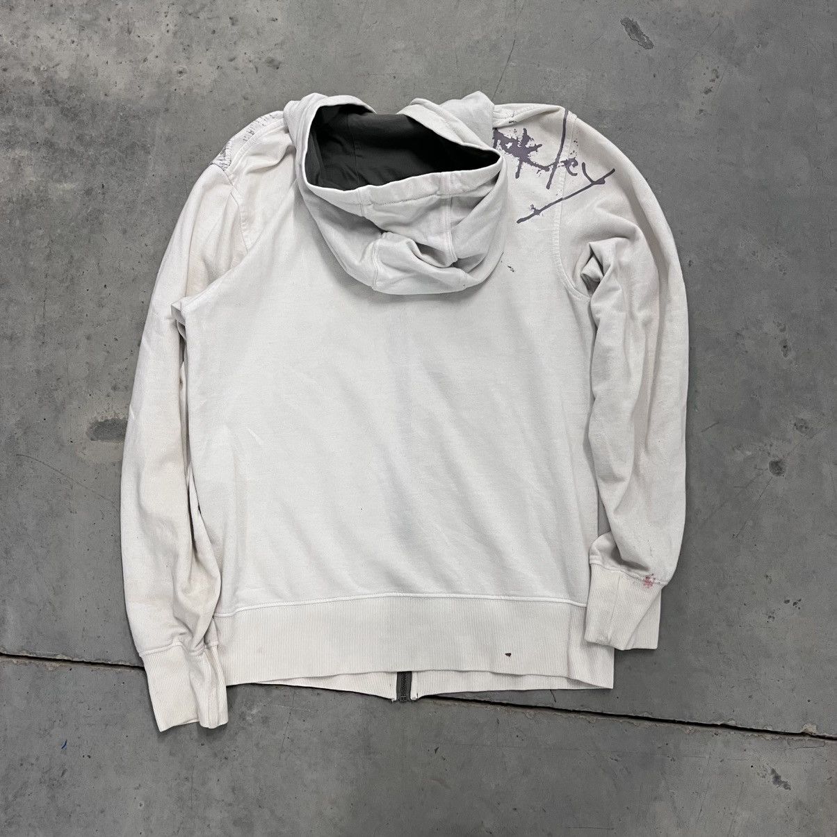 Oakley × Vintage CRAZY Y2K Vintage Oakley Women's Zip Up Skull Embroidered M Size M / US 6-8 / IT 42-44 - 3 Thumbnail