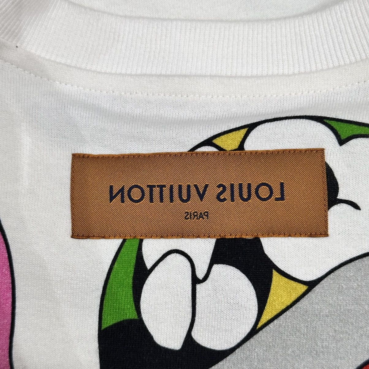 Louis Vuitton UNISEX LOUIS VUITTON SS21 CARTOON PRINT TEE SIZE SMALL Size US S / EU 44-46 / 1 - 6 Thumbnail