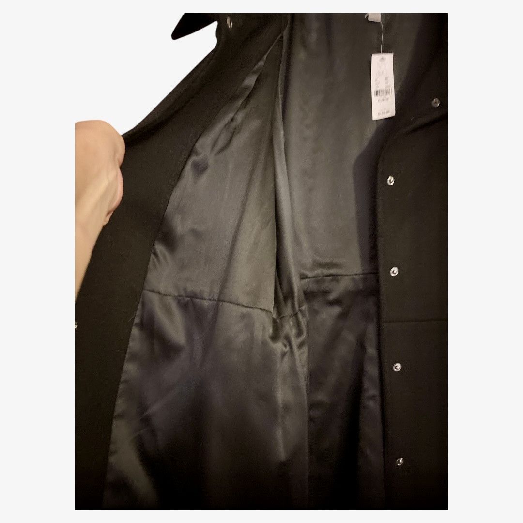 Other NWT New York & Company Long Wool Coat XL Size XL / US 12-14 / IT 48-50 - 4 Thumbnail