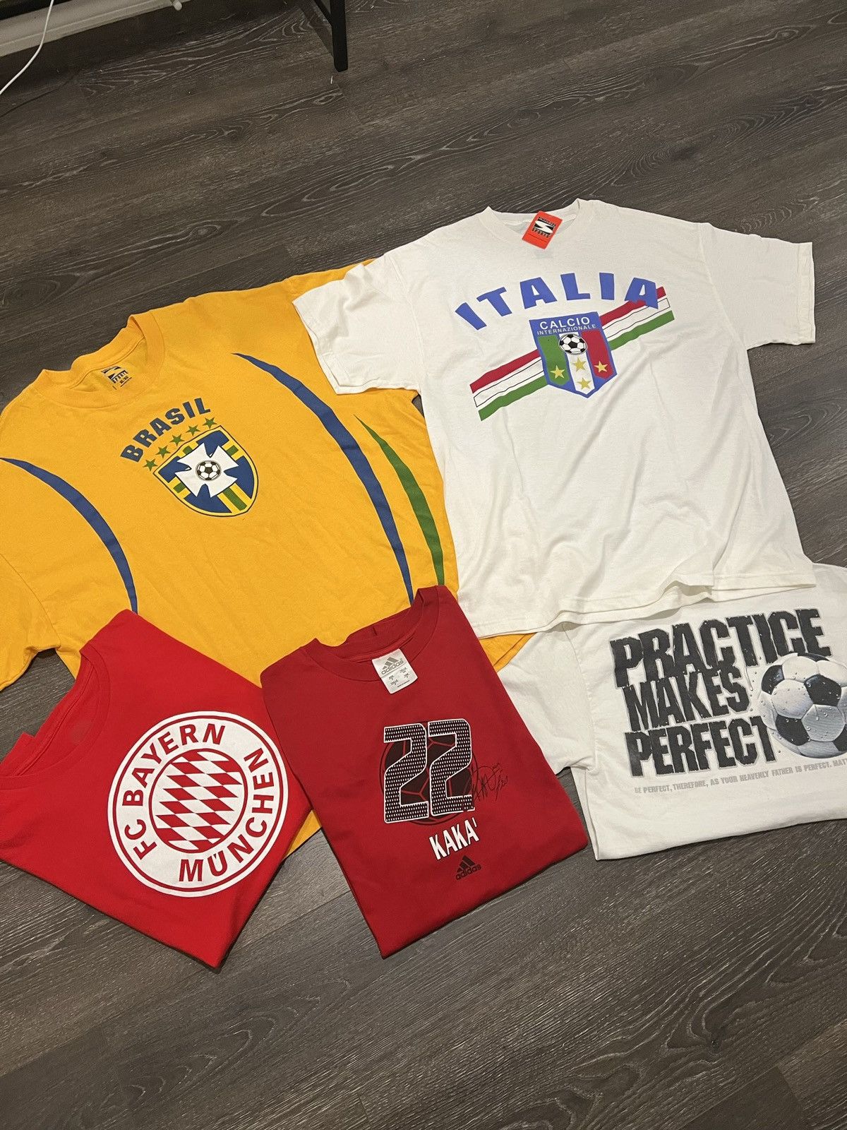 Multiple Soccer/Football Shirts