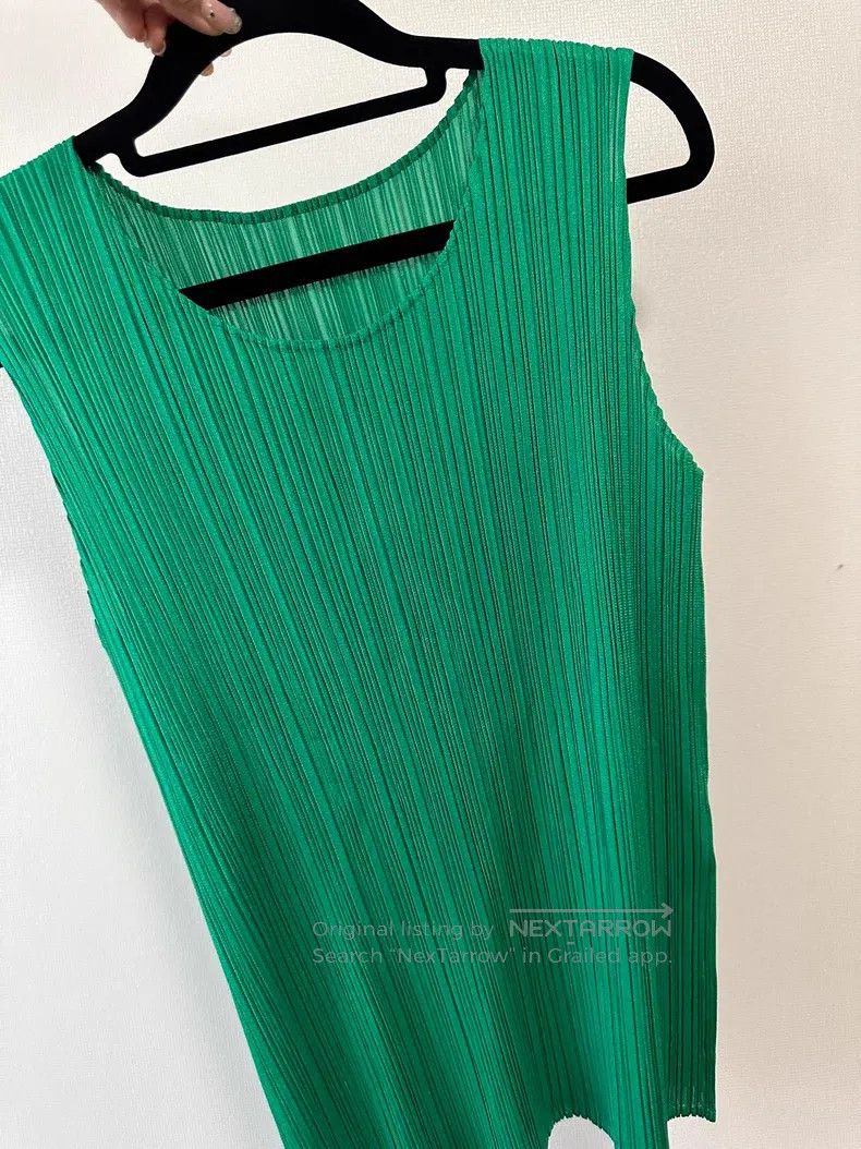Issey Miyake Issey Miyake Green Vest Size XL / US 12-14 / IT 48-50 - 1 Thumbnail