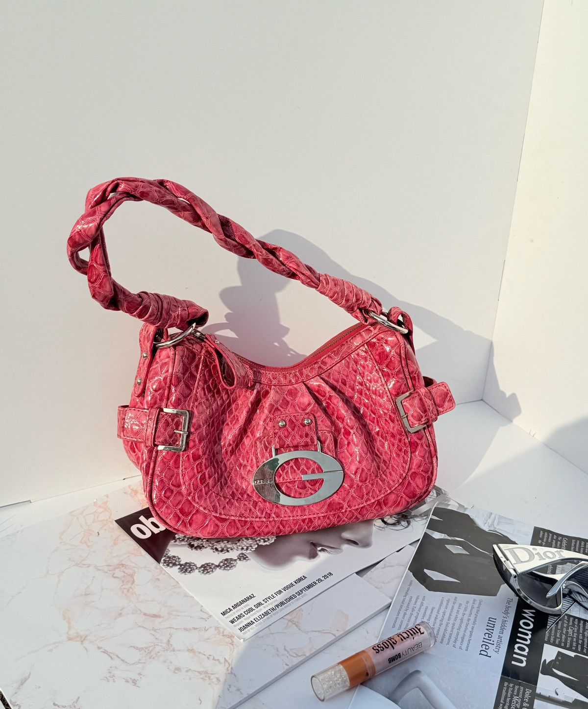 Guess Pink vintage Guess bag Size ONE SIZE - 23 Thumbnail