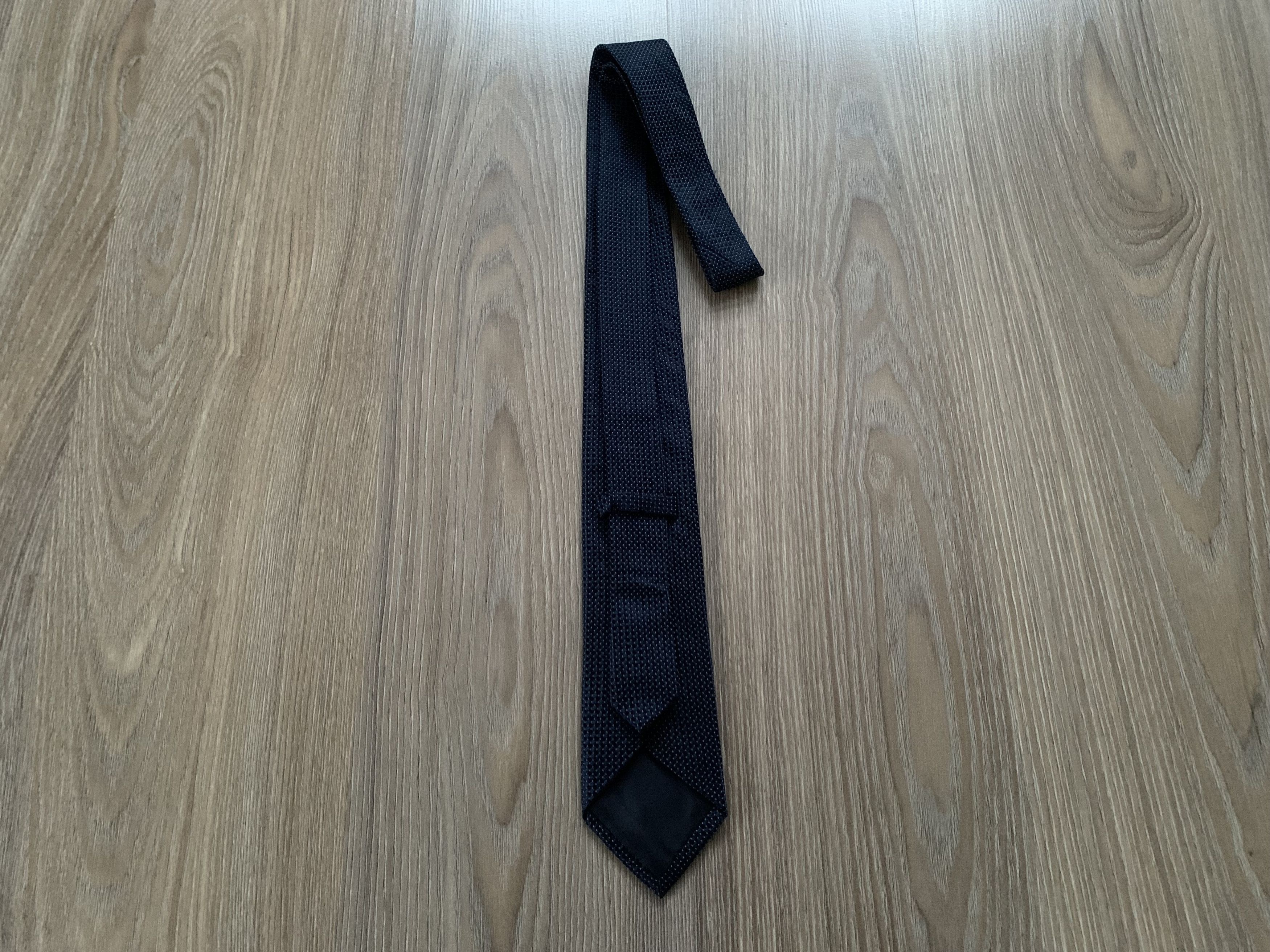 Zara Zara Man Classic Black Tie Size ONE SIZE - 4 Thumbnail