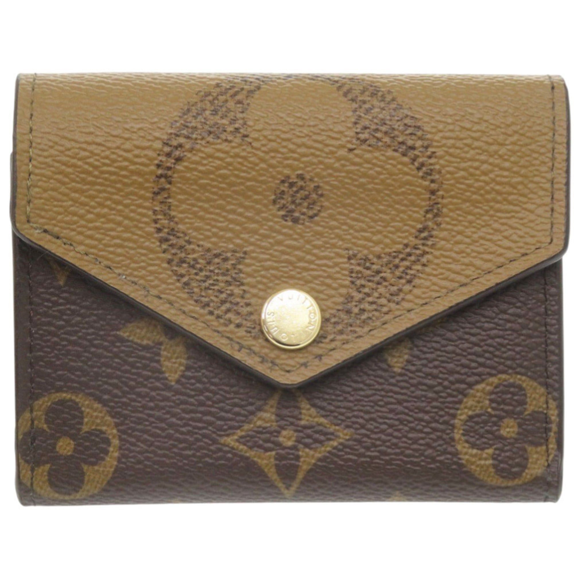 Louis Vuitton Like new Louis Vuitton Portefeuille Zoe Monogram Reverse M80725 IC tag tri-fold wallet LV 0534LOUIS VUITTON Size ONE SIZE - 1 Thumbnail