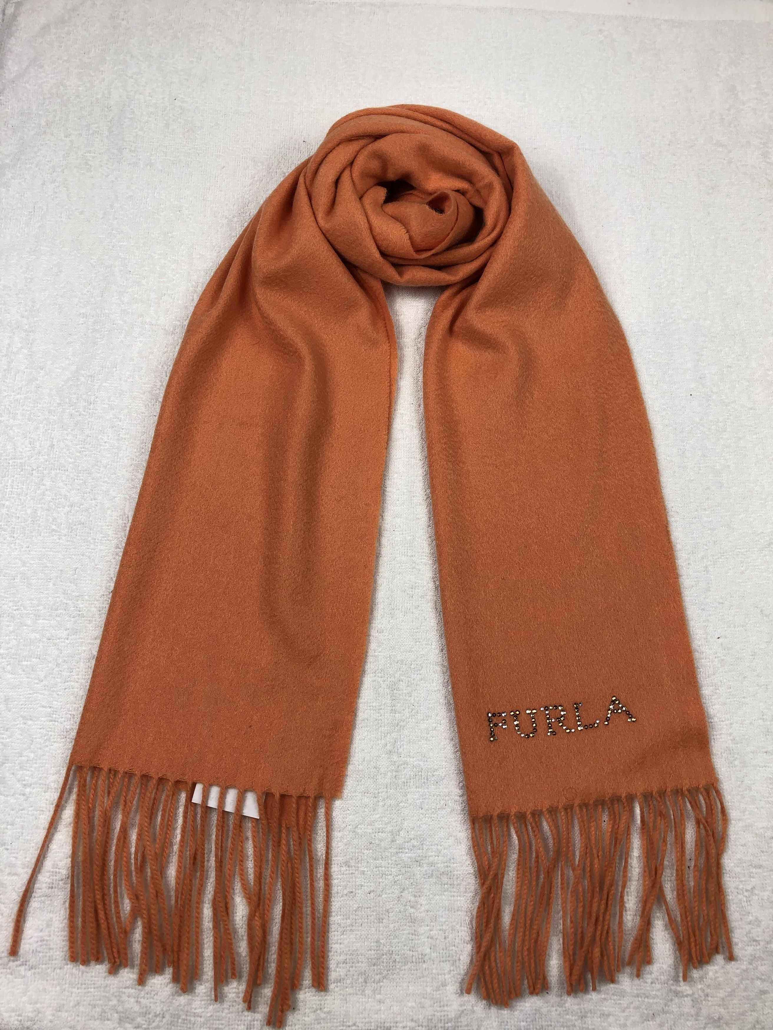 Furla × Vintage Furla Cashmere Scarf / Muffler / Neckwear Size ONE SIZE - 1 Thumbnail