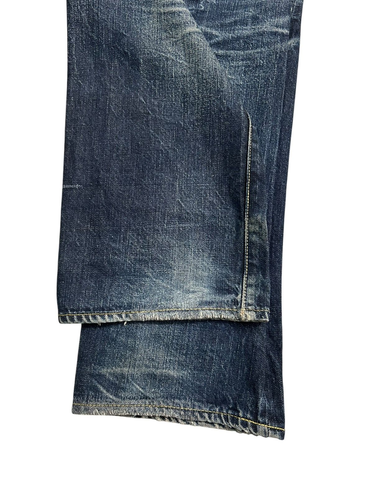 Japanese Brand × Kapital × Vintage eight-G Selvedge Distressed Japanese Denim Jeans Size US 29 - 19 Thumbnail