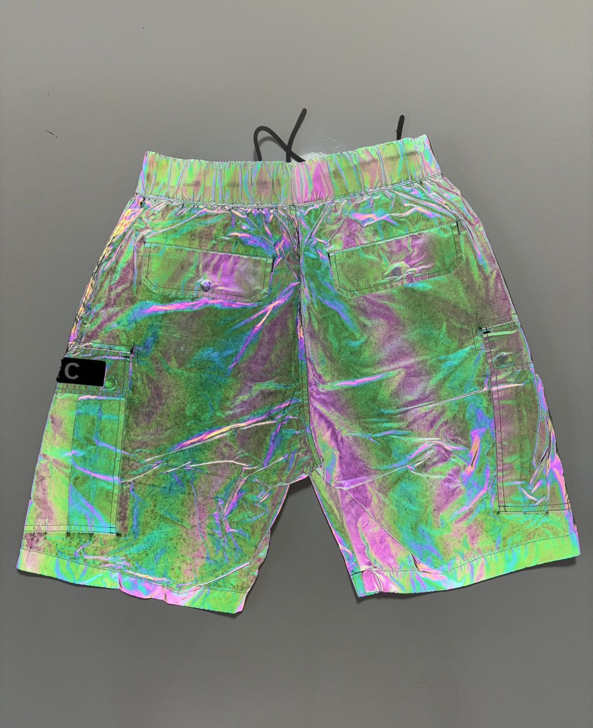 M+Rc Noir M+RC Noir Reflective Cargo Shorts Size US 32 / EU 48 - 2 Thumbnail