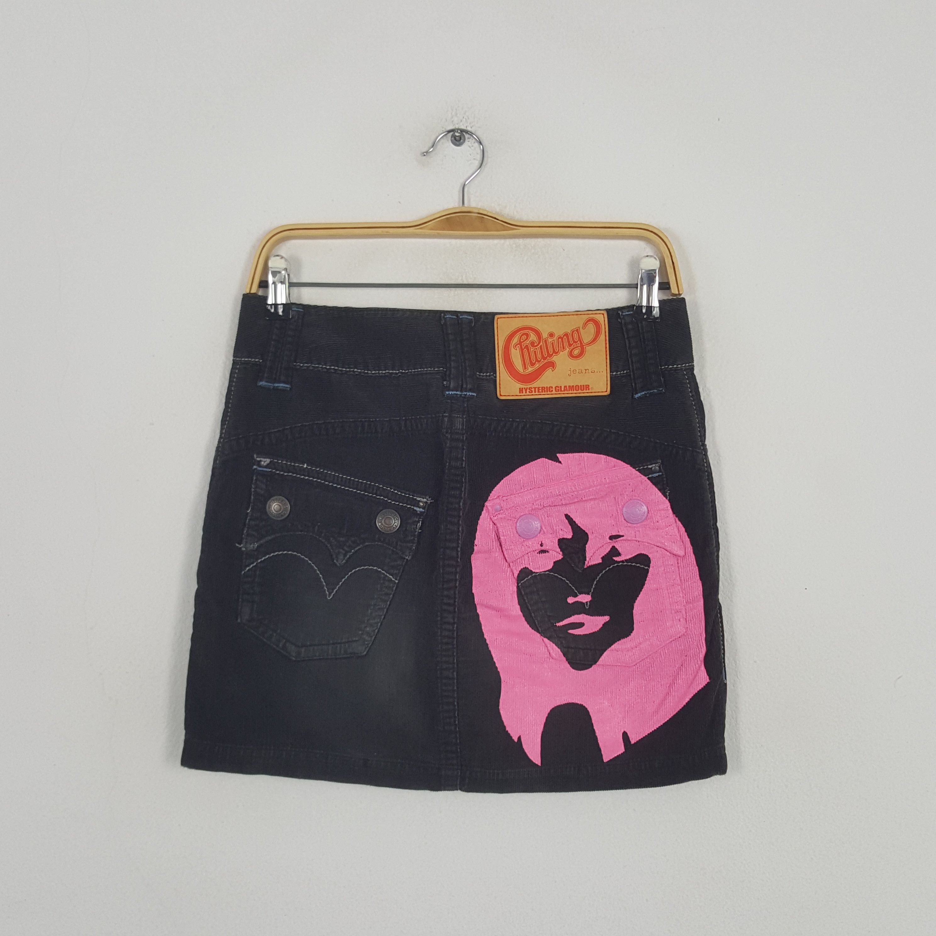 Hysteric Glamour × Japanese Brand × Vintage Vintage Hysteric Glamour Japanese Brand Custom Art Skirts Size 28" / US 6 / IT 42 - 1 Thumbnail