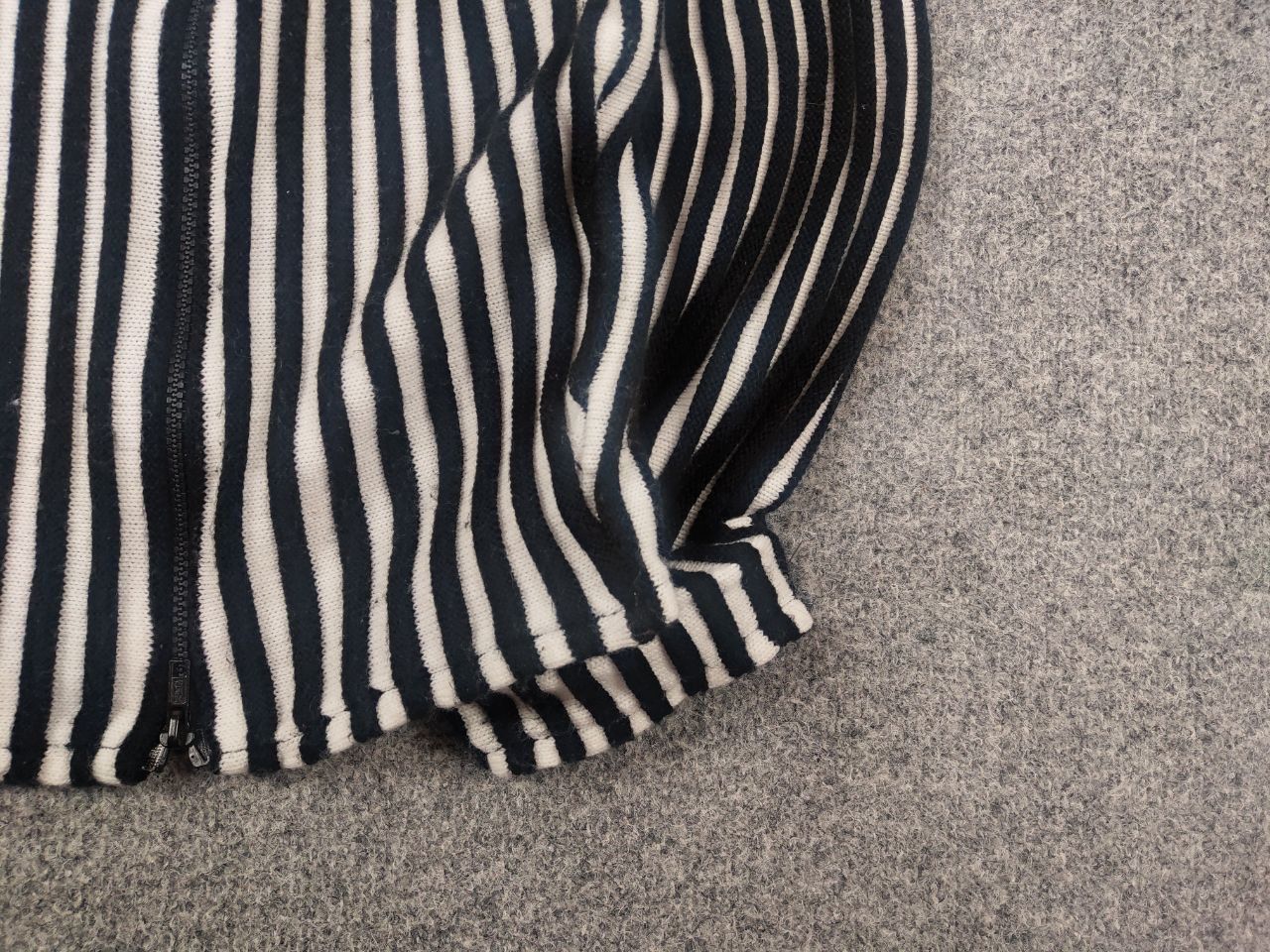 If Six Was Nine Vintage Ribbed If Six Was Nine sweater asymetric Zip LGB Y2K Size US M / EU 48-50 / 2 - 5 Thumbnail