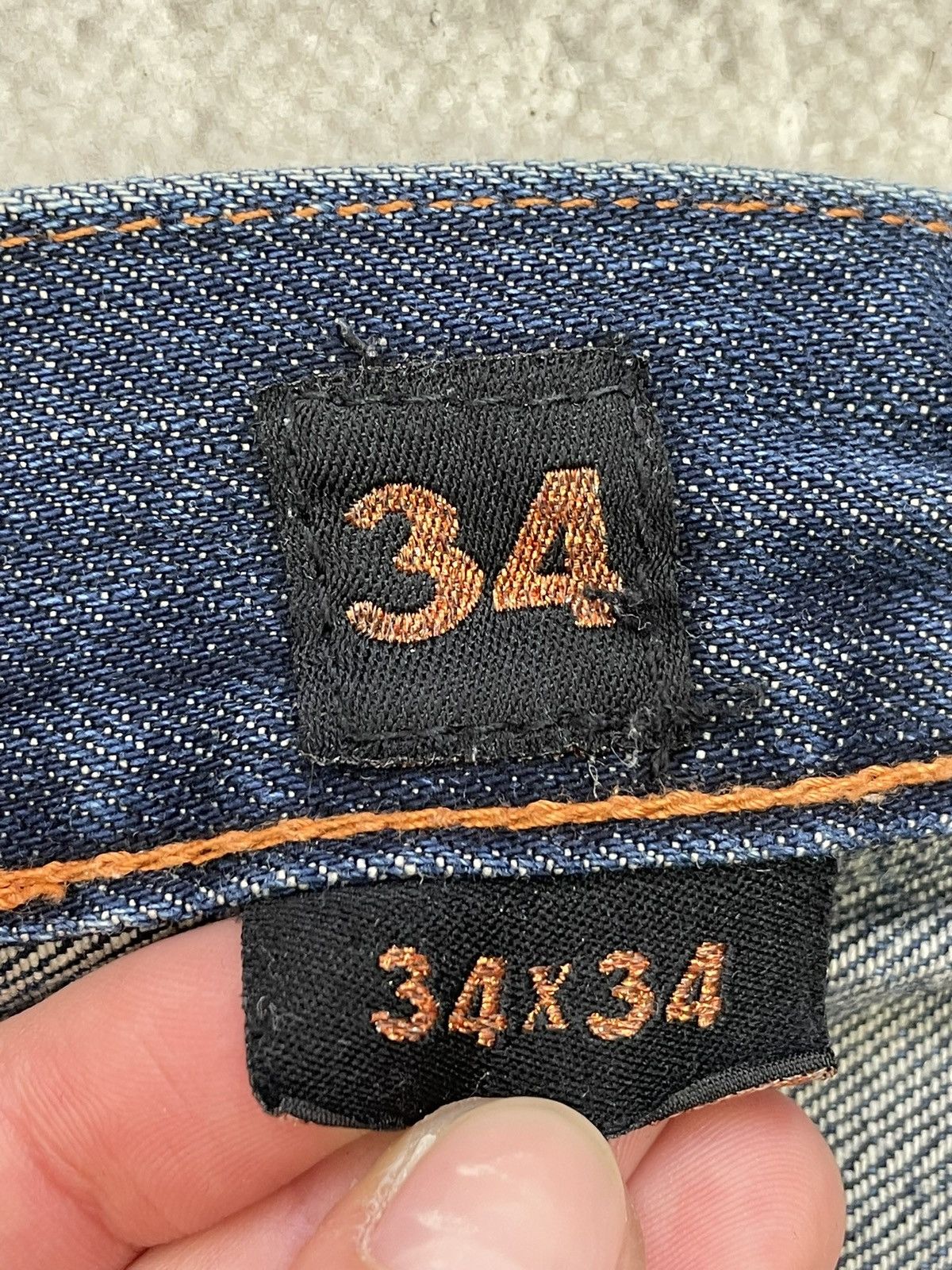 Christian Audigier Edhardy fasgion jeans y2k hype denim distressed Size US 34 / EU 50 - 8 Thumbnail