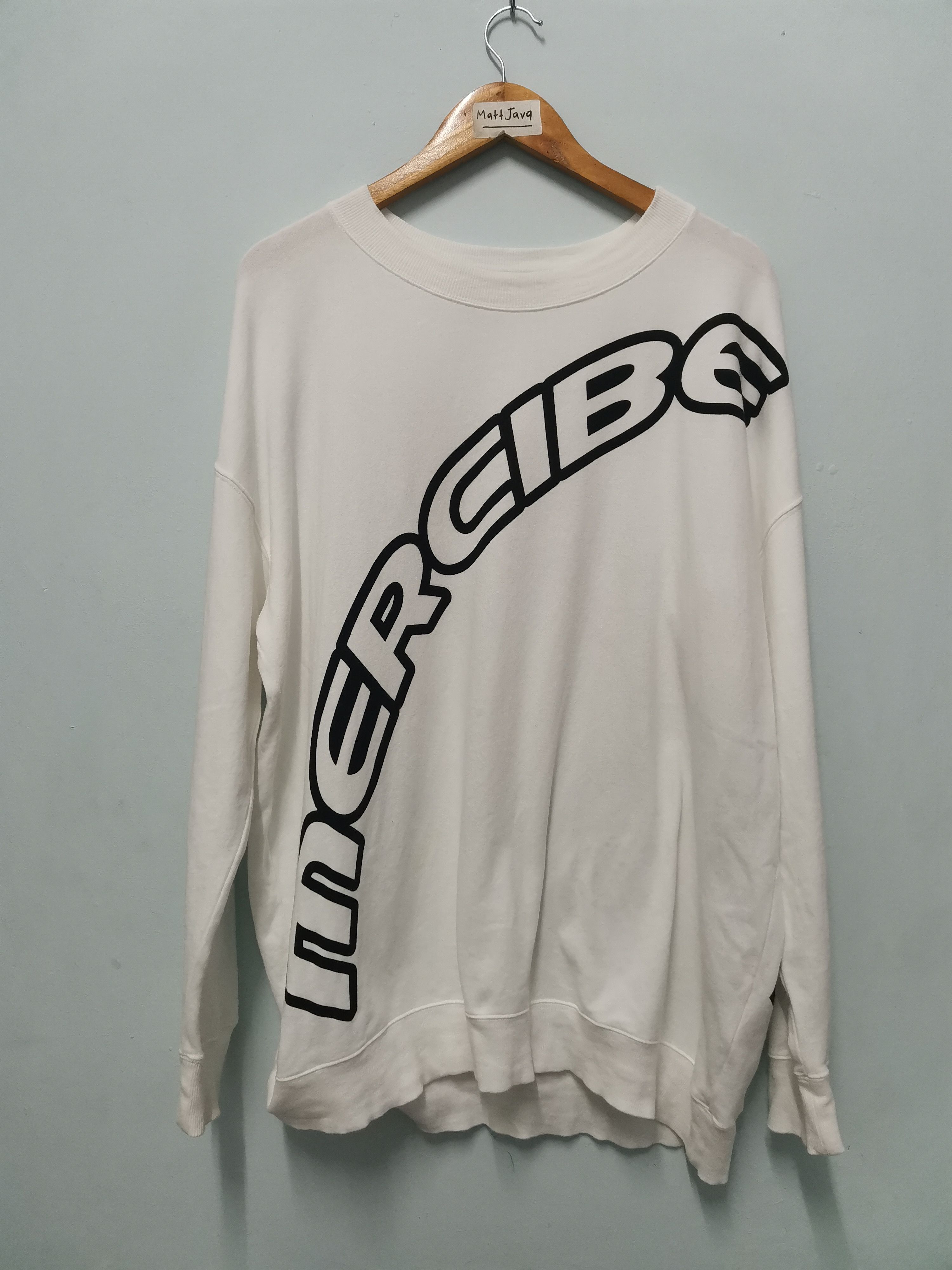 Mercibeaucoup Issey Miyake Japan Sweatshirt Spell Out