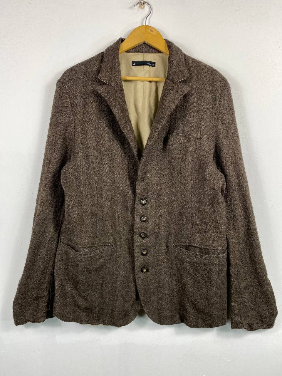 Johnbull john bull wool herringbone jacket nice design Size US M / EU 48-50 / 2 - 1 Thumbnail