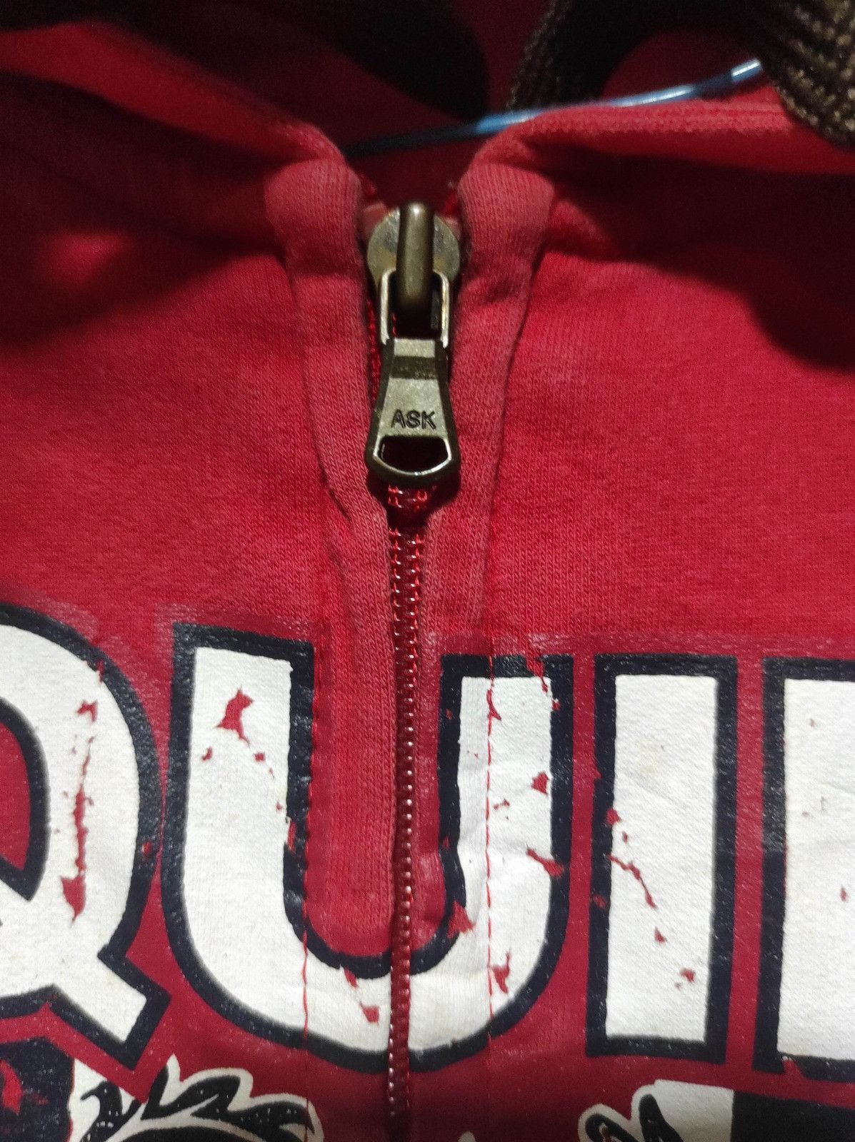 Japanese Brand ASK Enqired UK flag zip fur hoodie ifsix LGB style Size US L / EU 52-54 / 3 - 5 Thumbnail