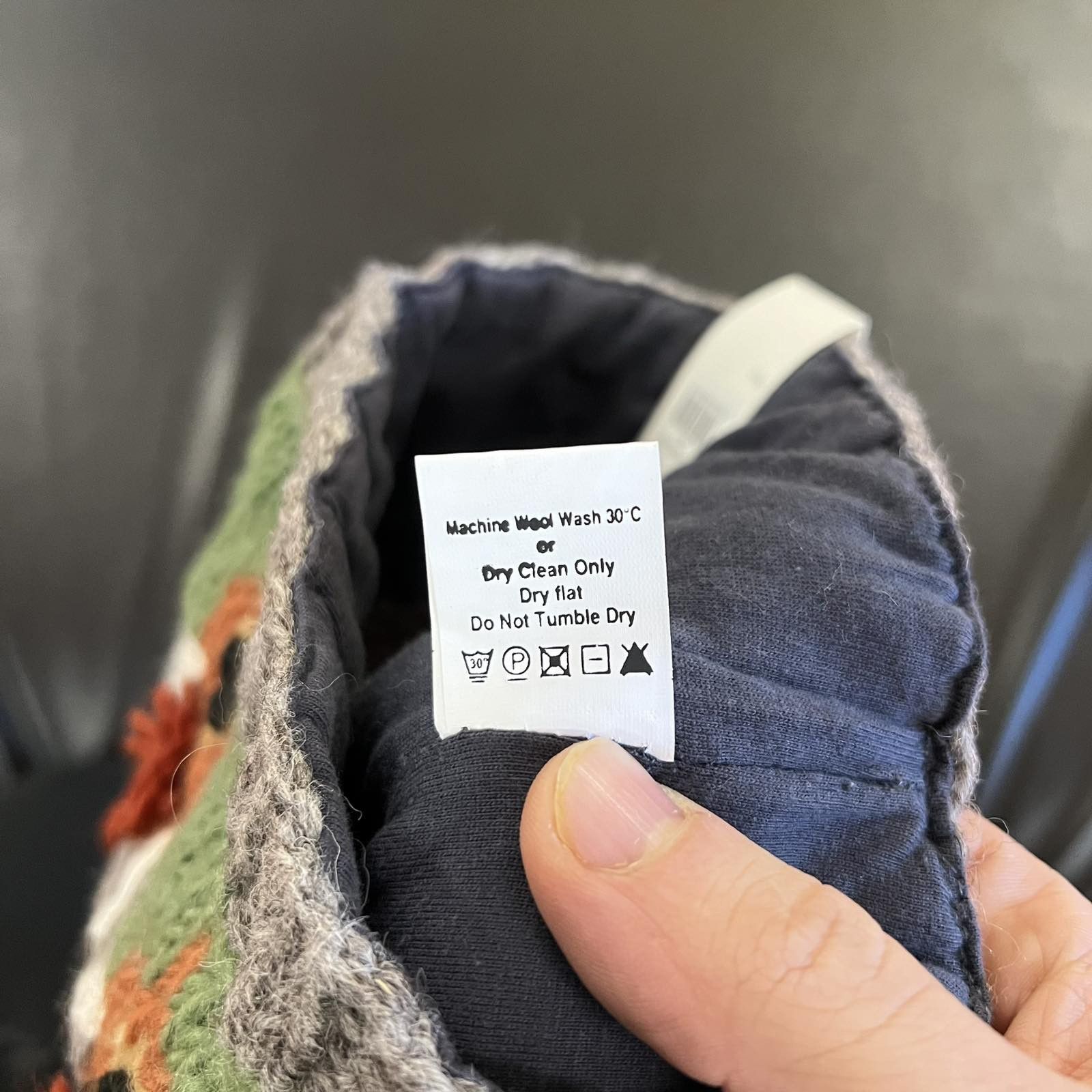 Handmade × Japanese Brand Rare Pachamama Handmade Wool Beanie Size ONE SIZE - 4 Thumbnail
