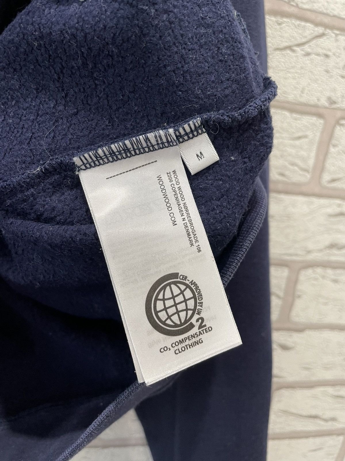 Designer × Wood Wood Wood Wood Navy Sweatshirt Double A Logo Size US M / EU 48-50 / 2 - 5 Thumbnail